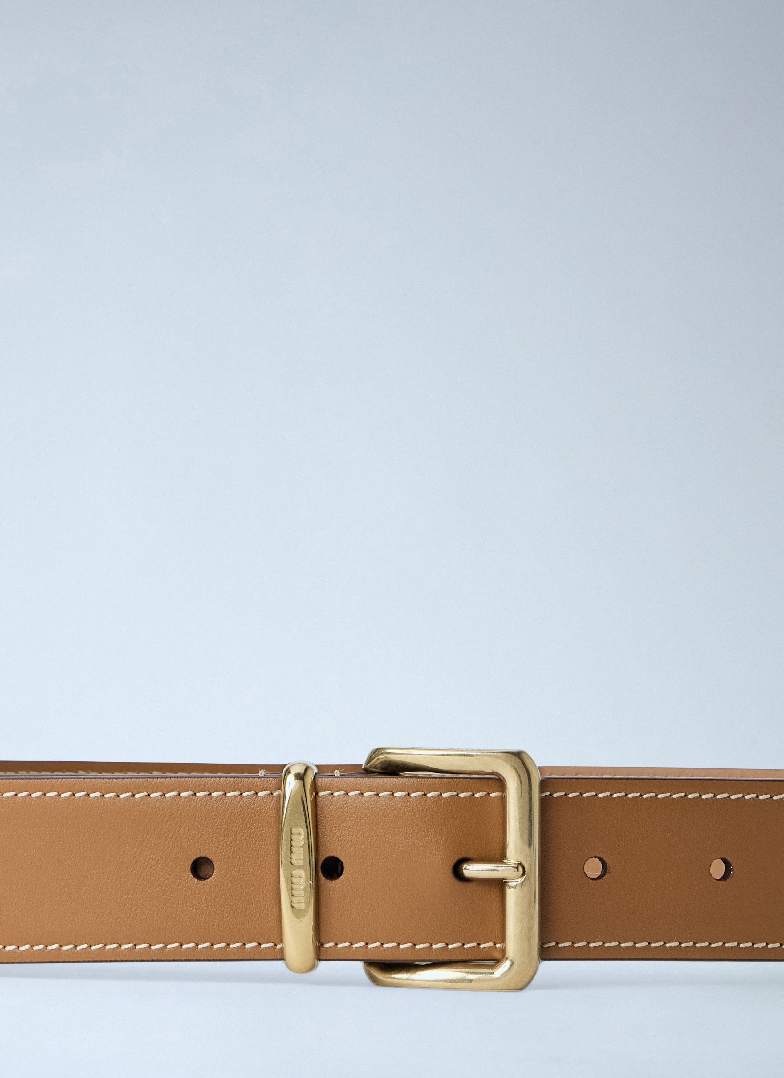 Miu Miu Leather Belt Size ONE SIZE - 2 Thumbnail