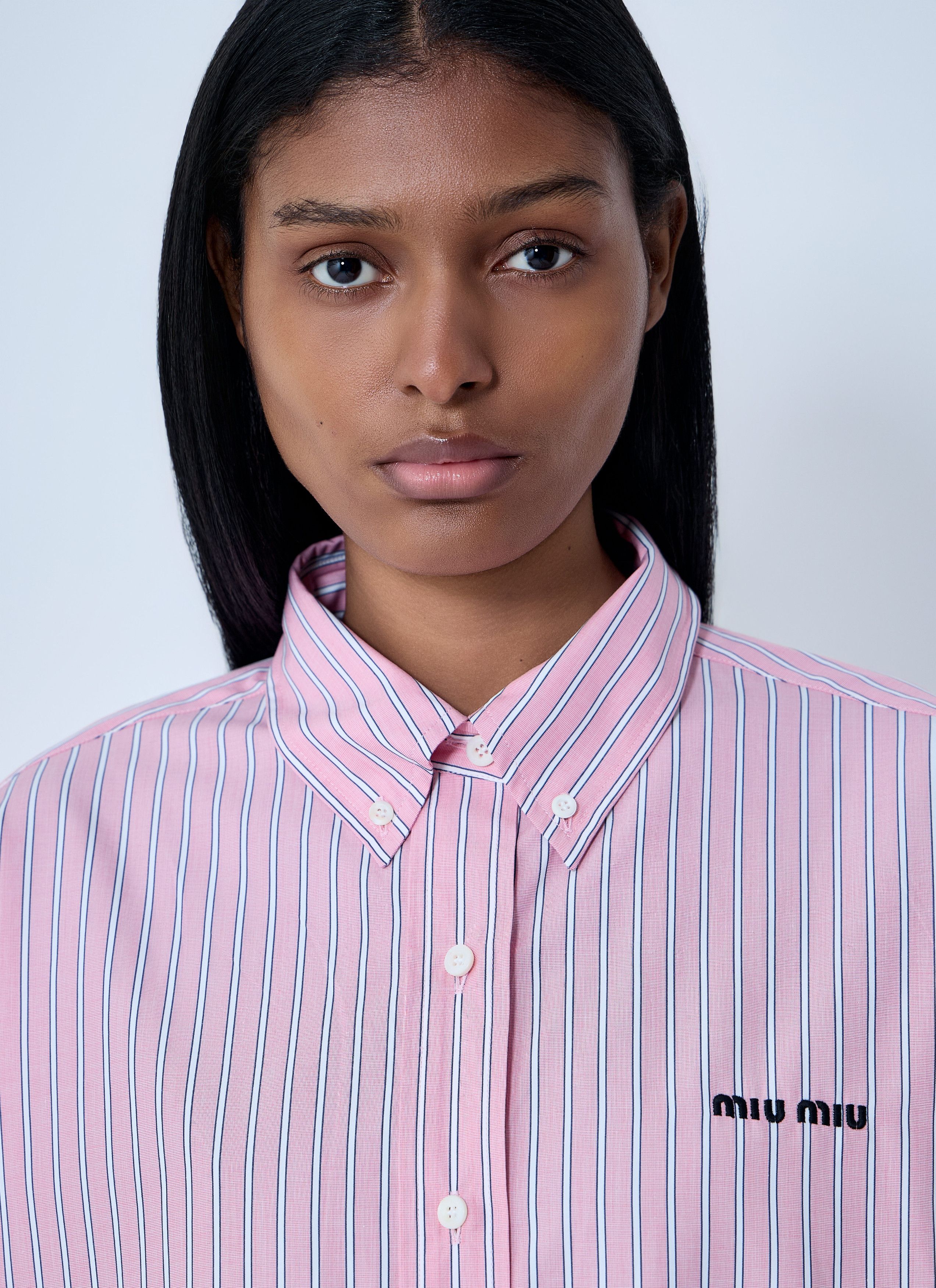 Miu Miu Poplin Shirt Size M / US 6-8 / IT 42-44 - 5 Thumbnail