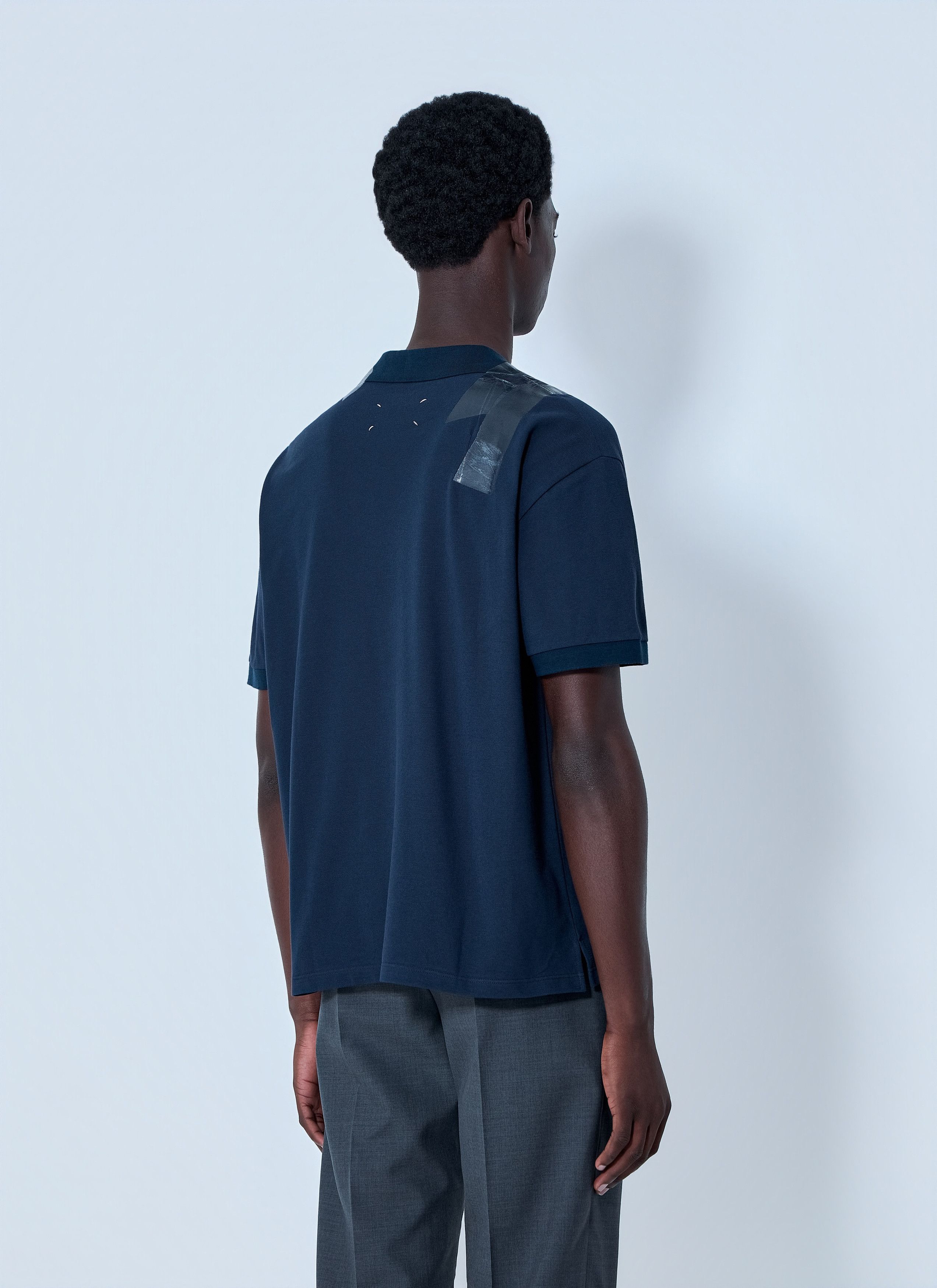 Maison Margiela V-Neck Panel T-Shirt Size US M / EU 48-50 / 2 - 4 Thumbnail