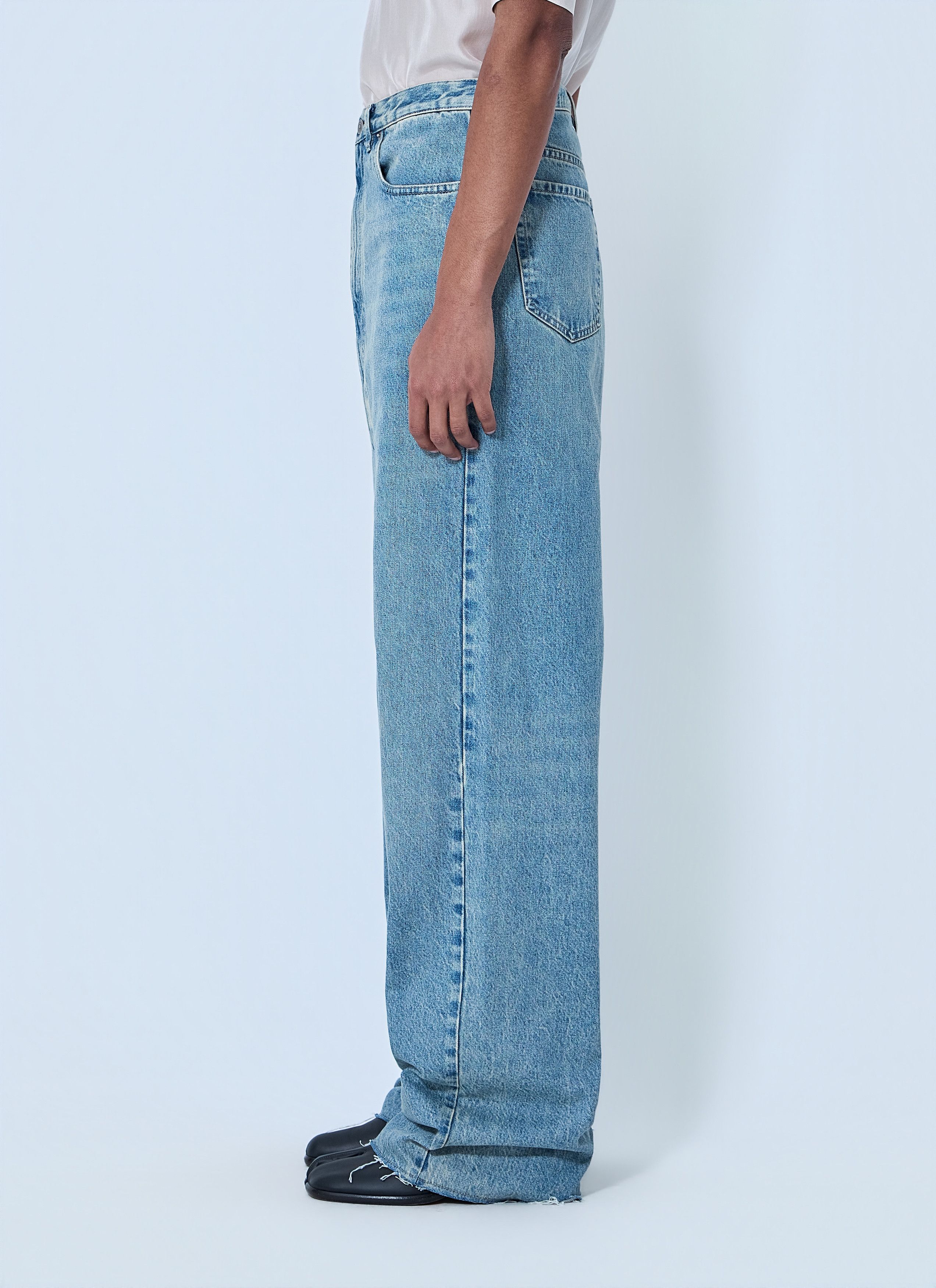 Maison Margiela Wide-Leg Denim Trousers Size US 28 / EU 44 - 3 Thumbnail