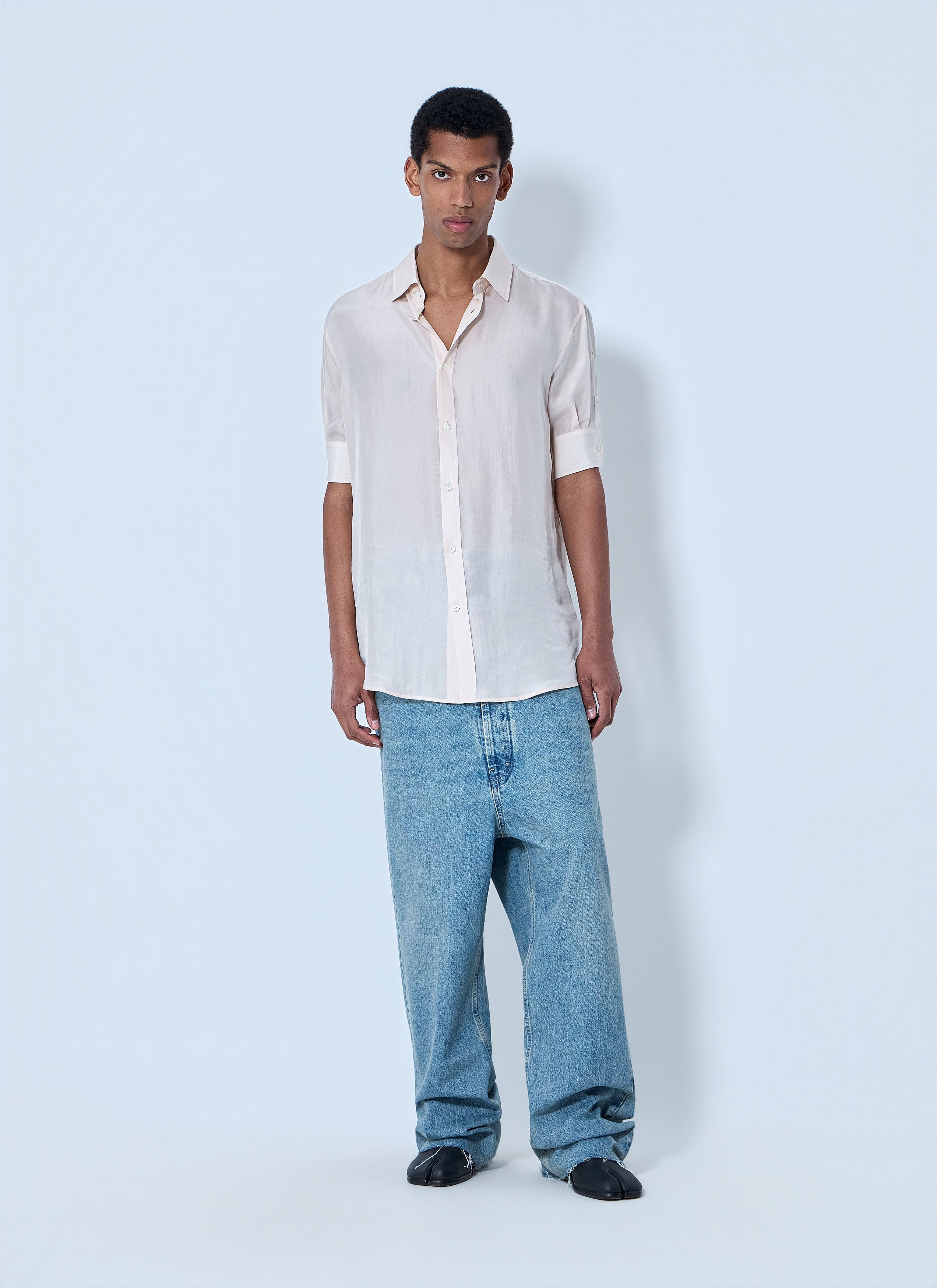 Maison Margiela Wide-Leg Denim Trousers Size US 30 / EU 46 - 2 Thumbnail