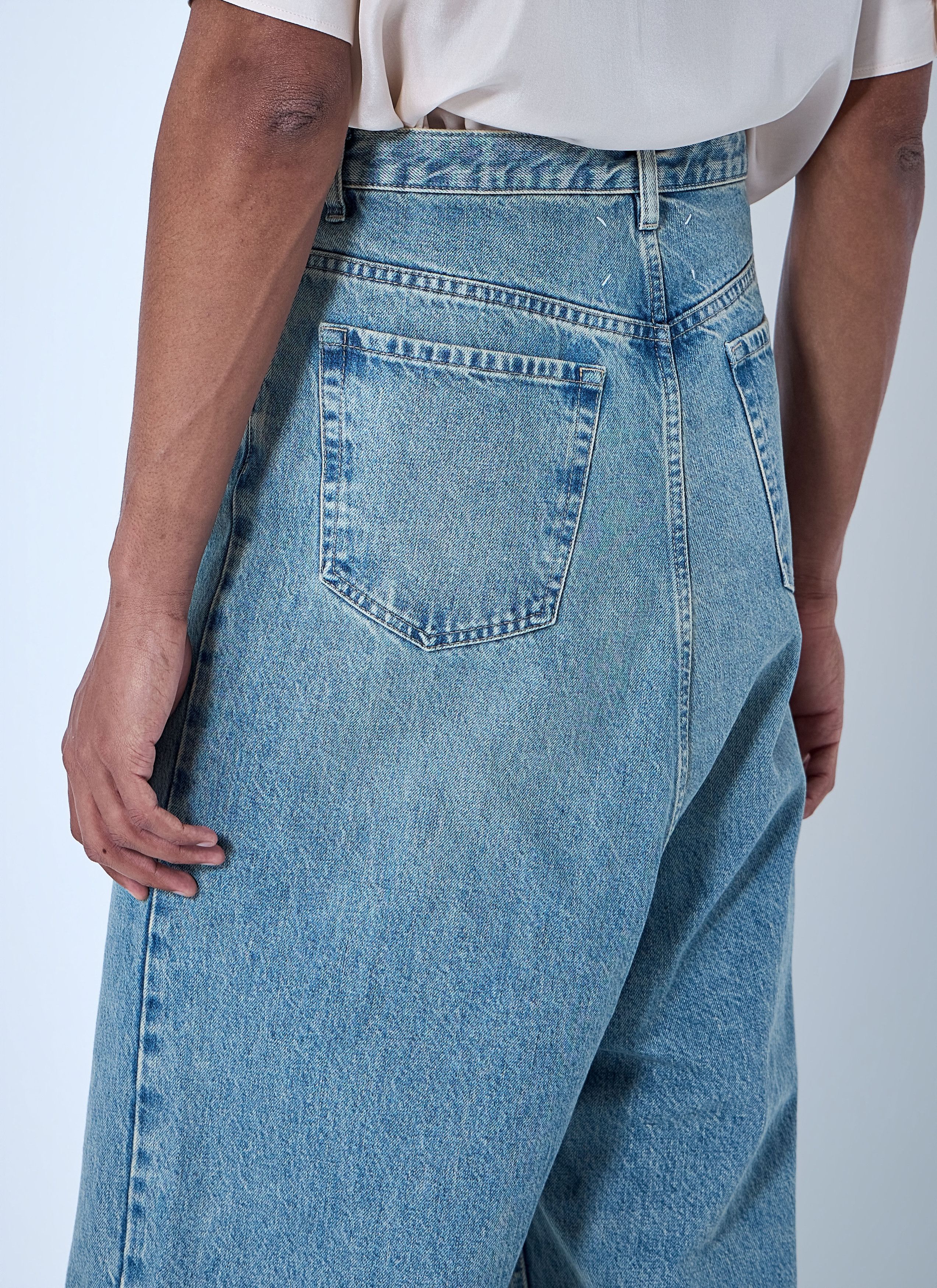 Maison Margiela Wide-Leg Denim Trousers Size US 32 / EU 48 - 6 Thumbnail