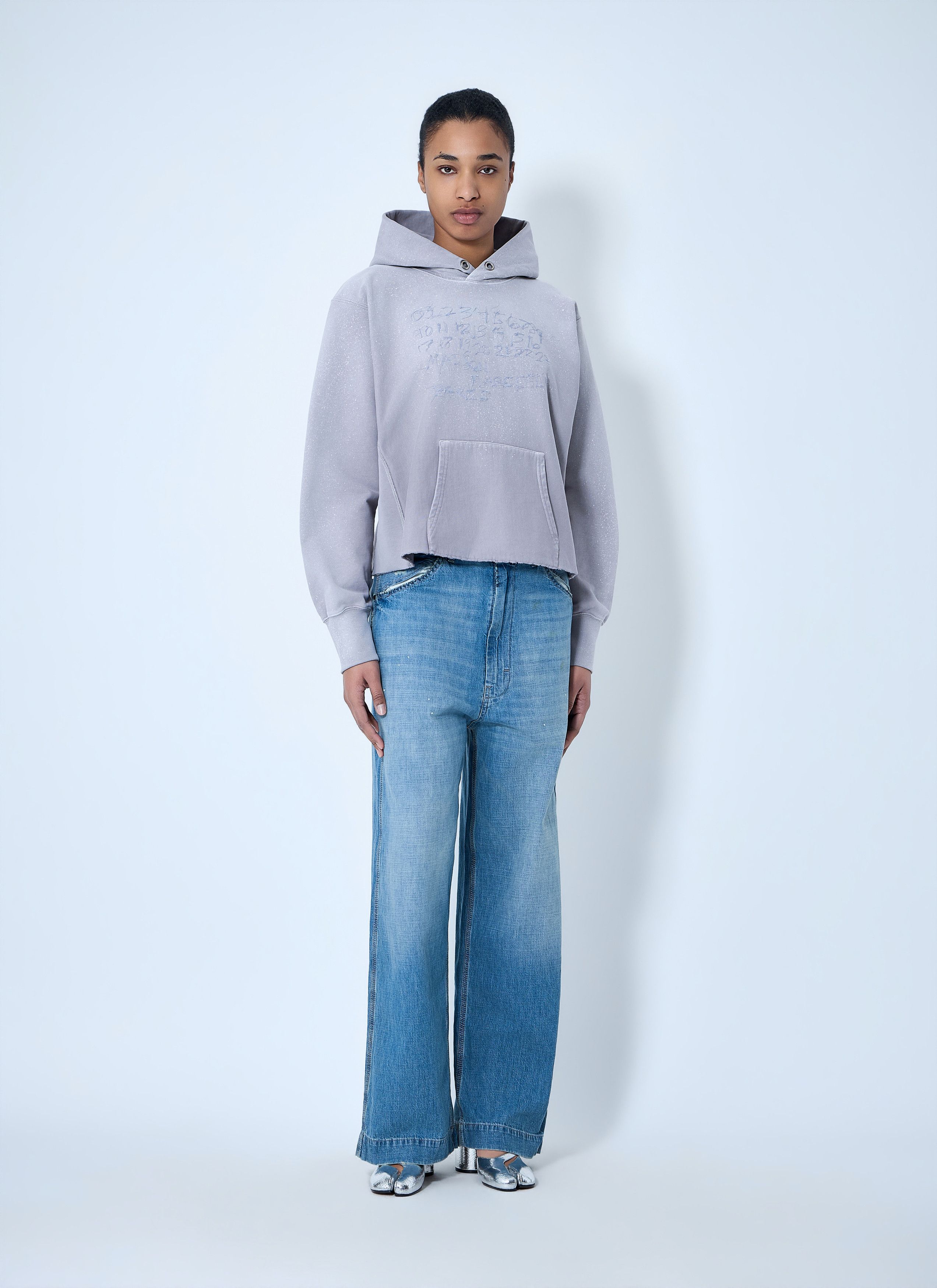 Maison Margiela Hooded Sweatshirt with Ribbed Details Size M / US 6-8 / IT 42-44 - 2 Thumbnail