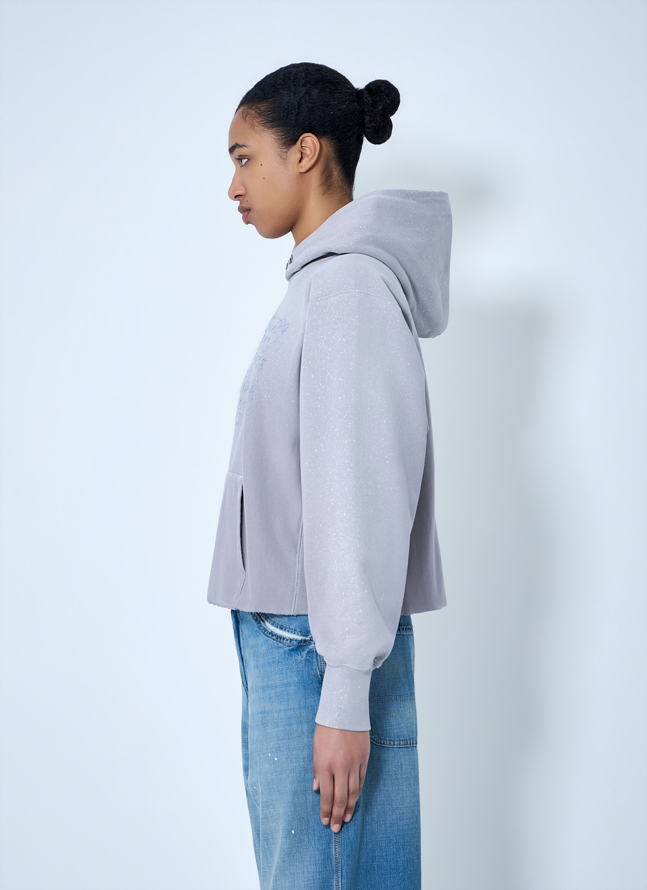 Maison Margiela Hooded Sweatshirt with Ribbed Details Size M / US 6-8 / IT 42-44 - 3 Thumbnail
