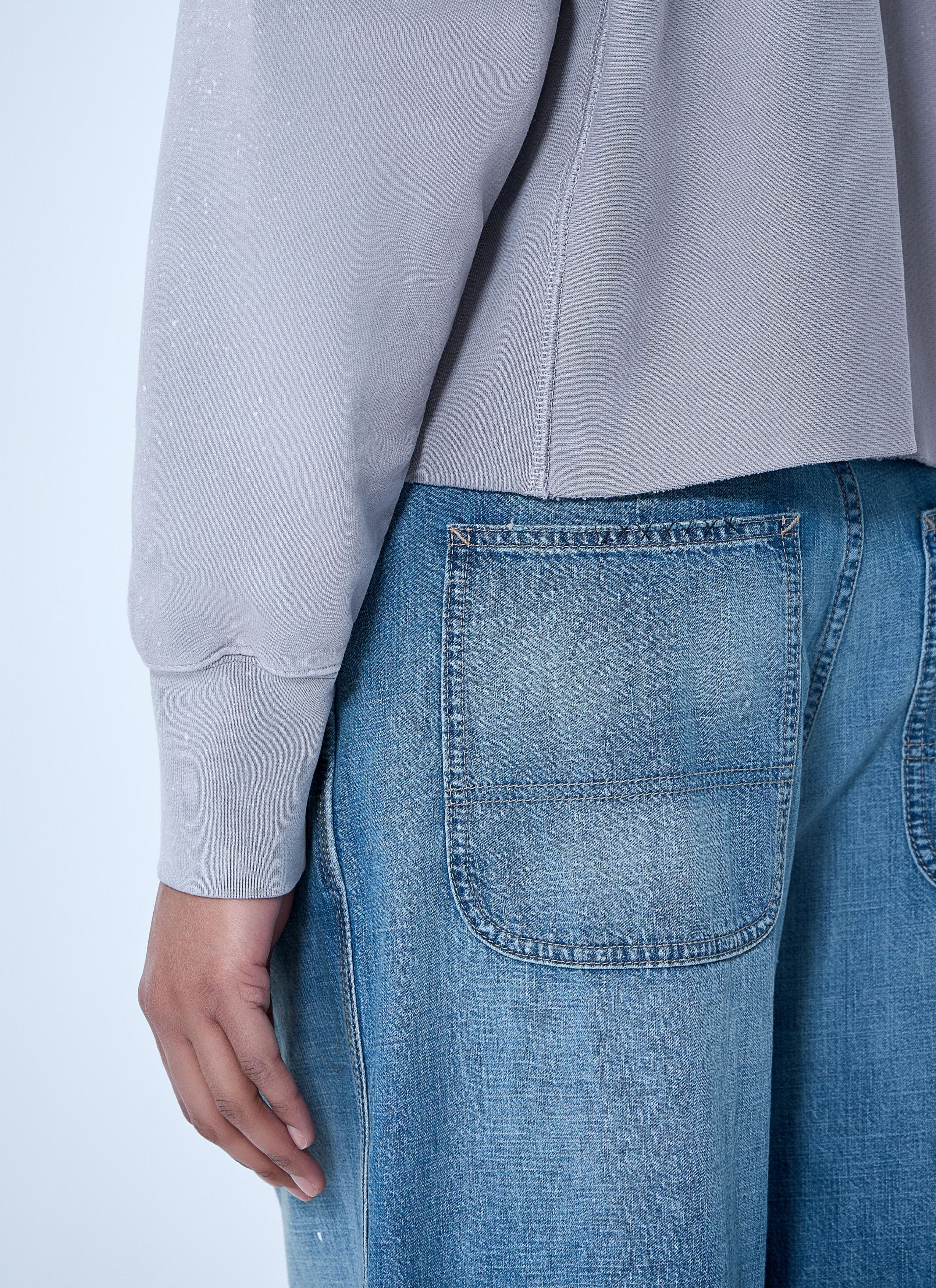 Maison Margiela Hooded Sweatshirt with Ribbed Details Size M / US 6-8 / IT 42-44 - 6 Thumbnail