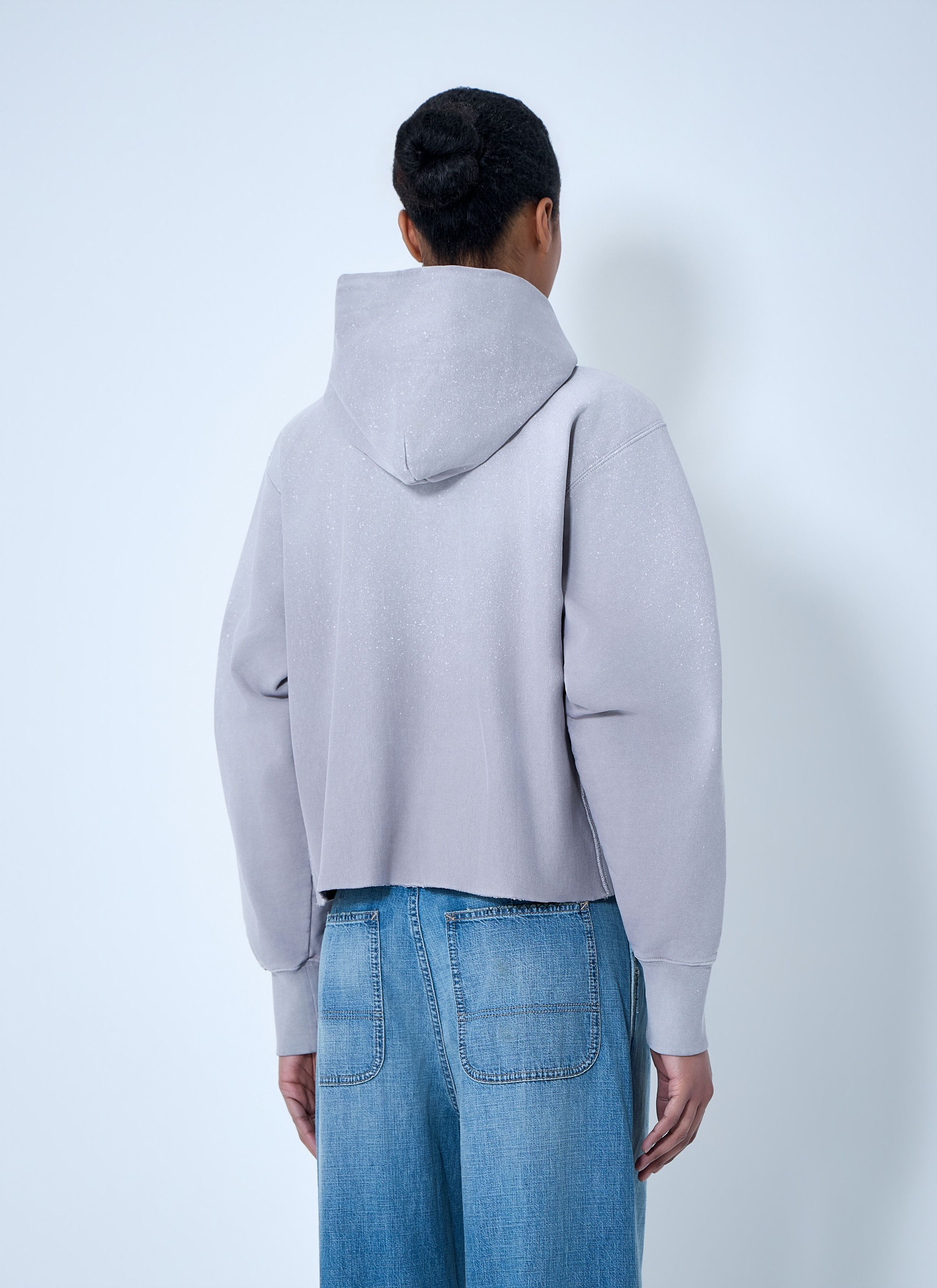 Maison Margiela Hooded Sweatshirt with Ribbed Details Size S / US 4 / IT 40 - 4 Thumbnail