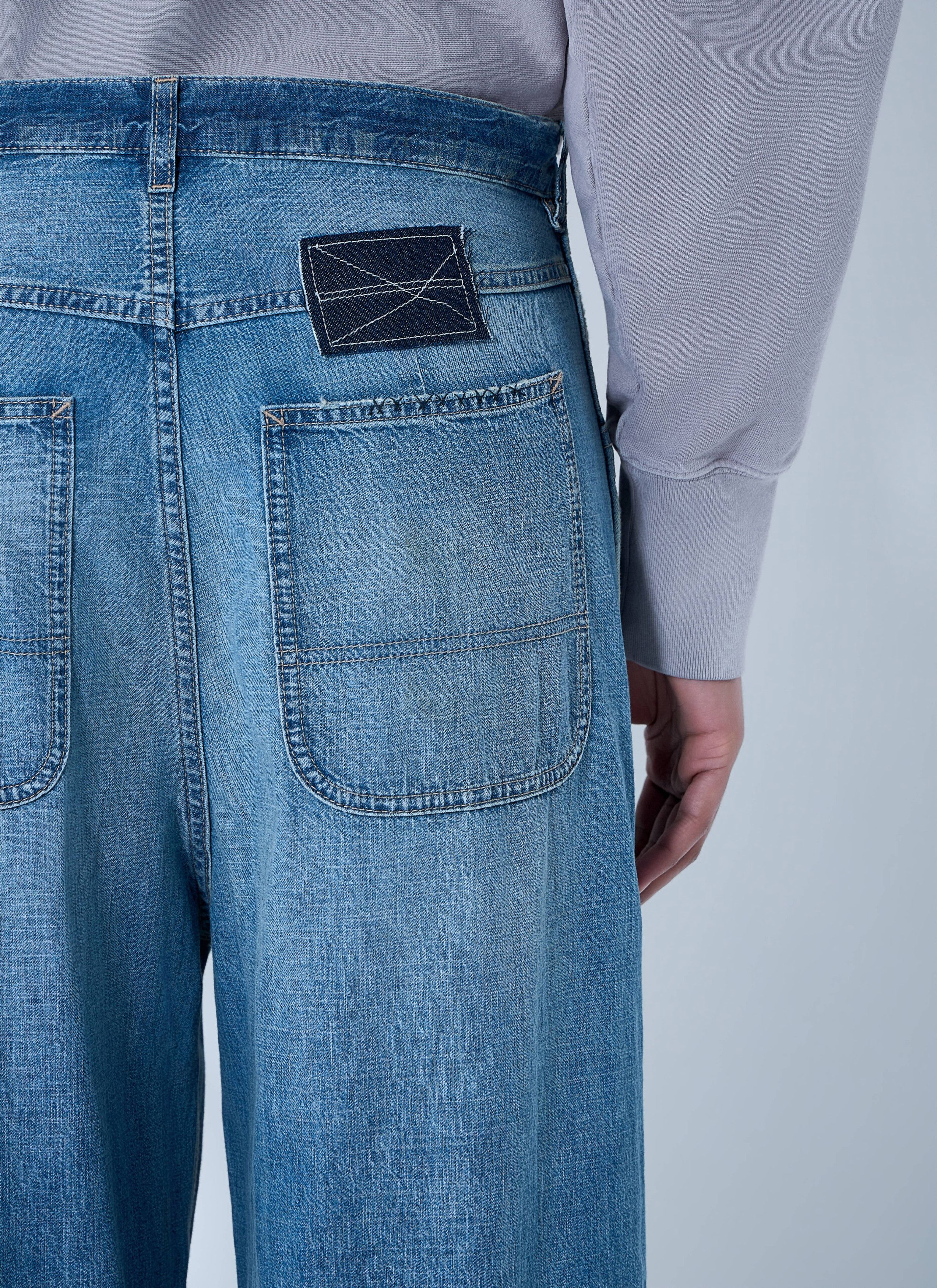 Maison Margiela Wide-Leg Denim Jeans Size 28" / US 6 / IT 42 - 6 Thumbnail