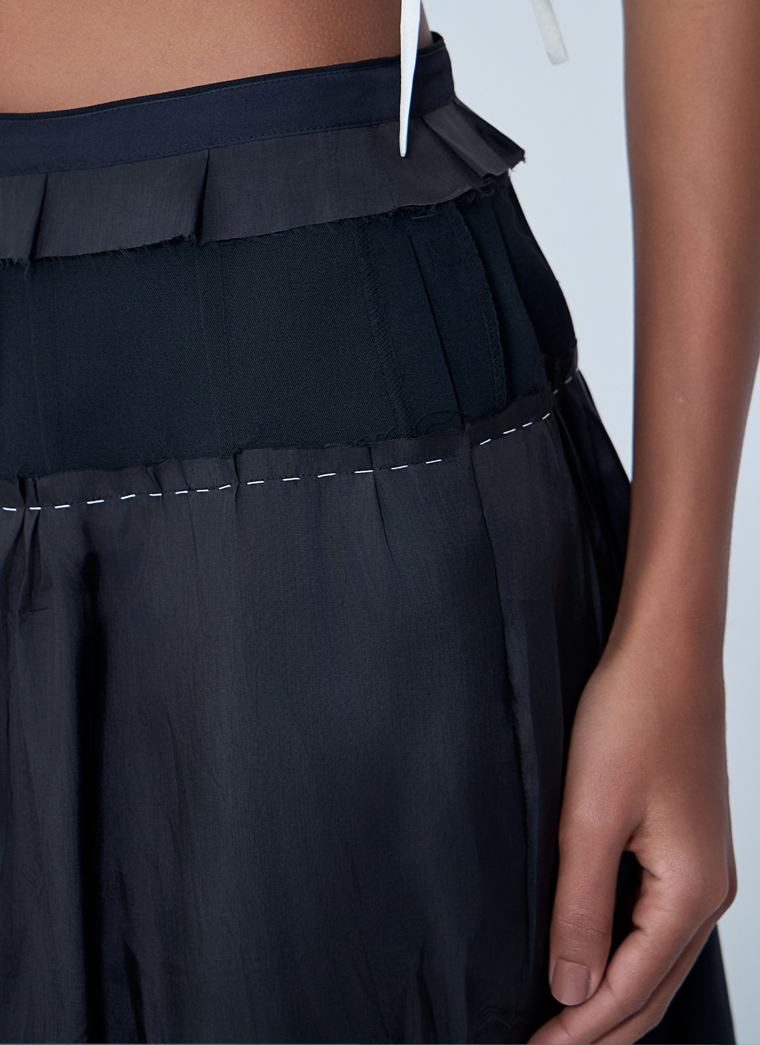 Maison Margiela Topstitching Midi Skirt Size 28" / US 6 / IT 42 - 5 Thumbnail