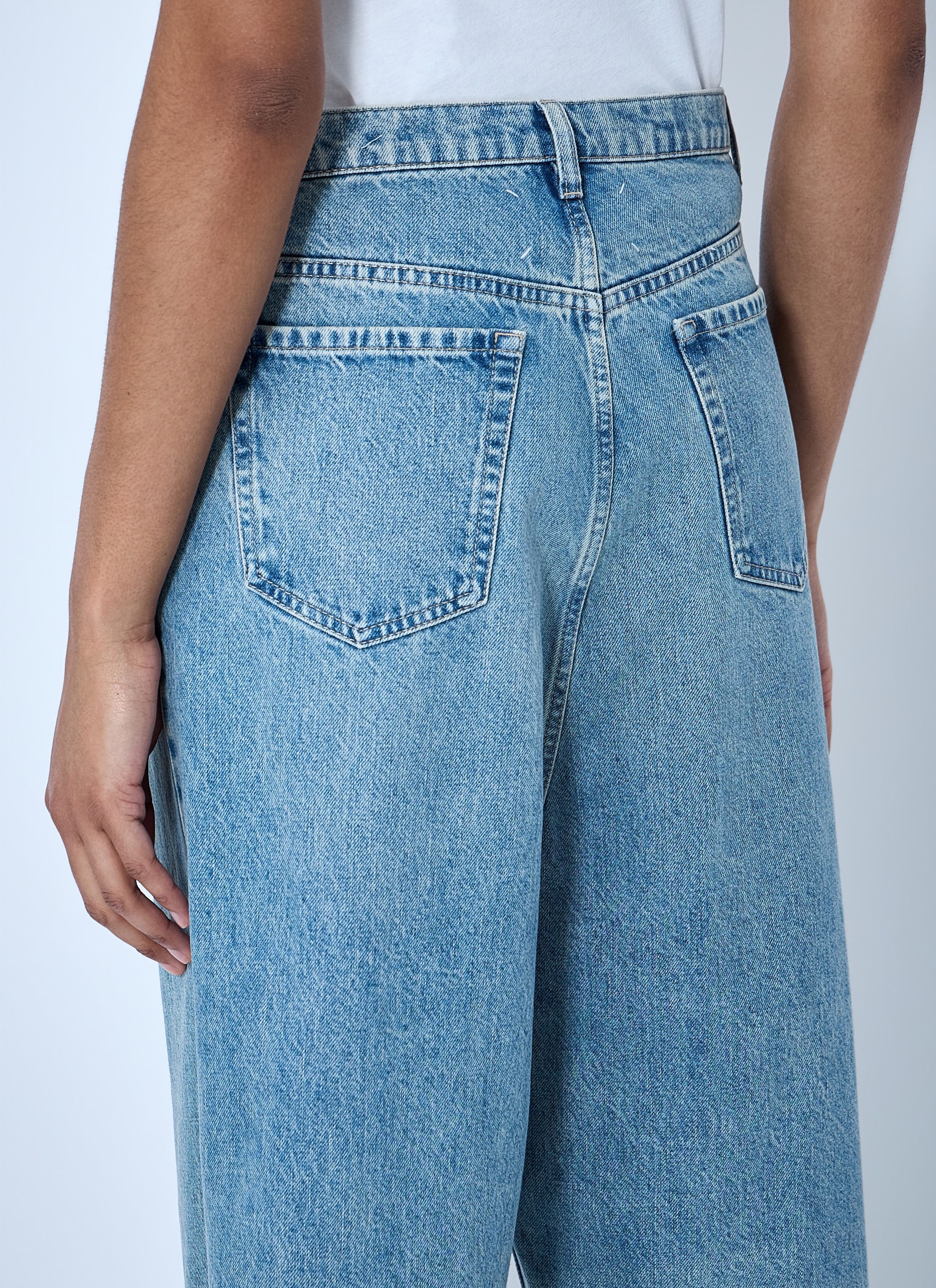 Maison Margiela Wide-Leg Denim Trousers Size 27" / US 4 / IT 40 - 6 Thumbnail