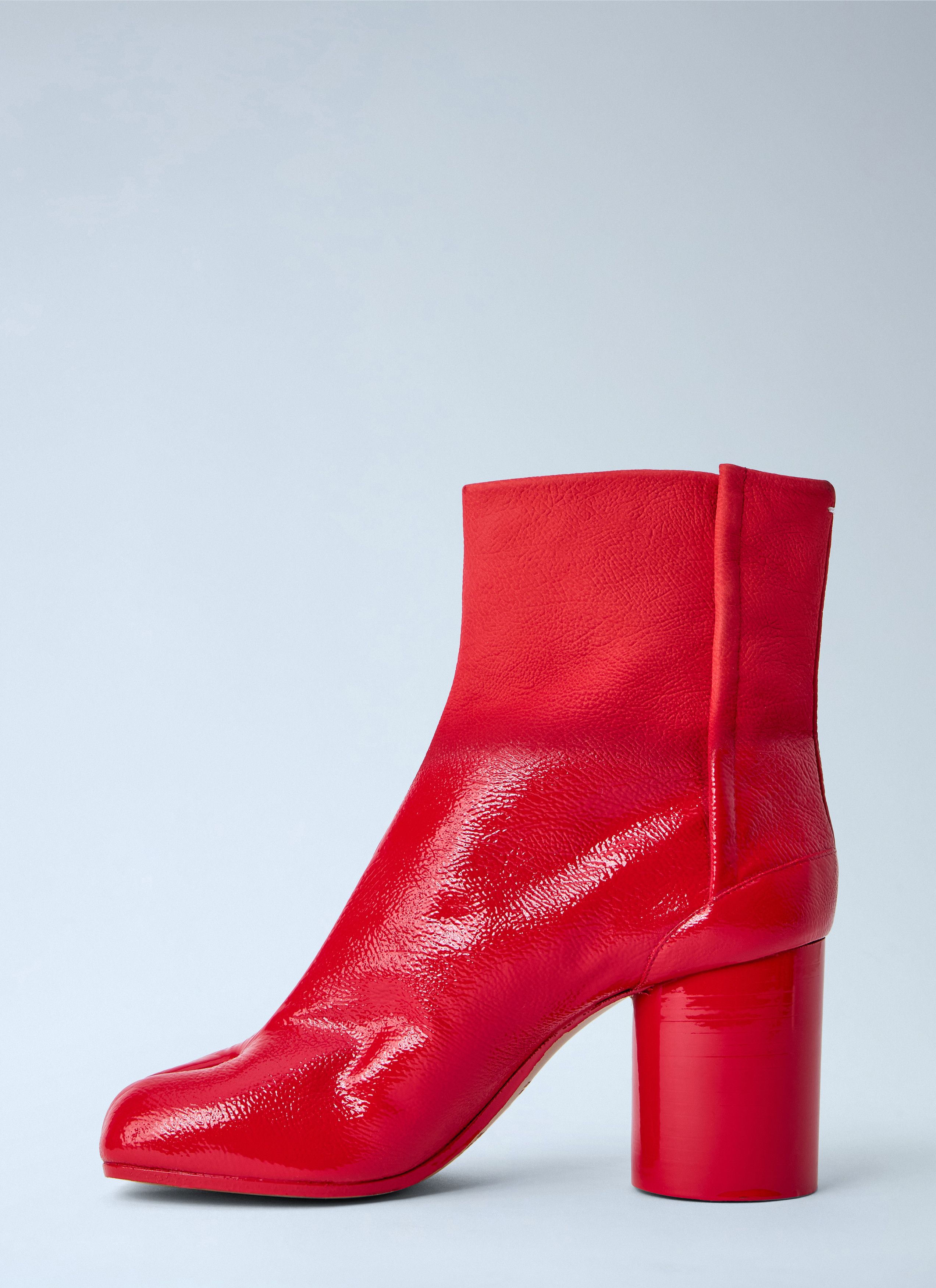 Maison Margiela Tabi Leather Ankle Boot Size US 10 / IT 40 - 4 Thumbnail
