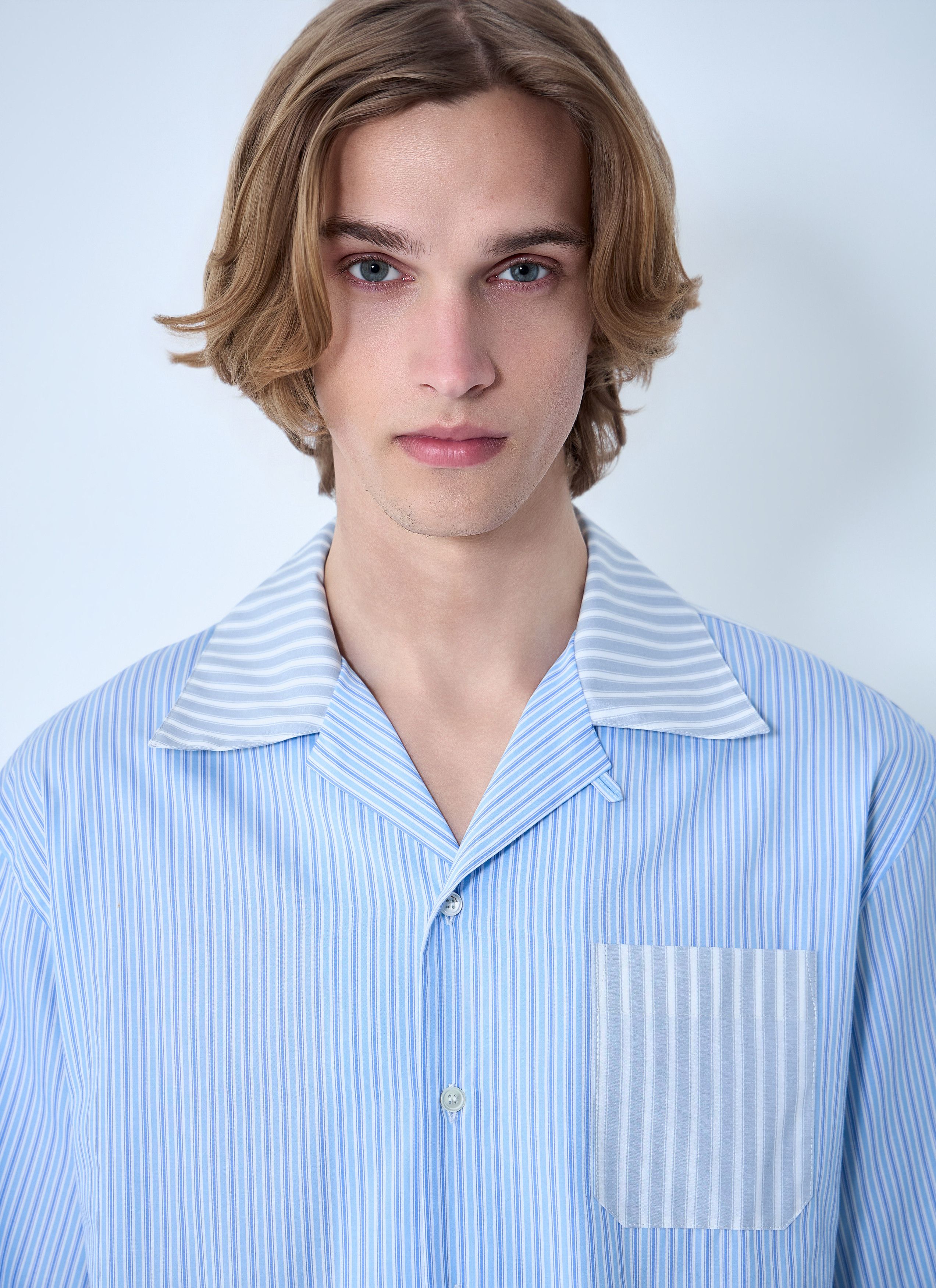 Marni Striped Cotton Poplin Shirt Size US M / EU 48-50 / 2 - 5 Thumbnail