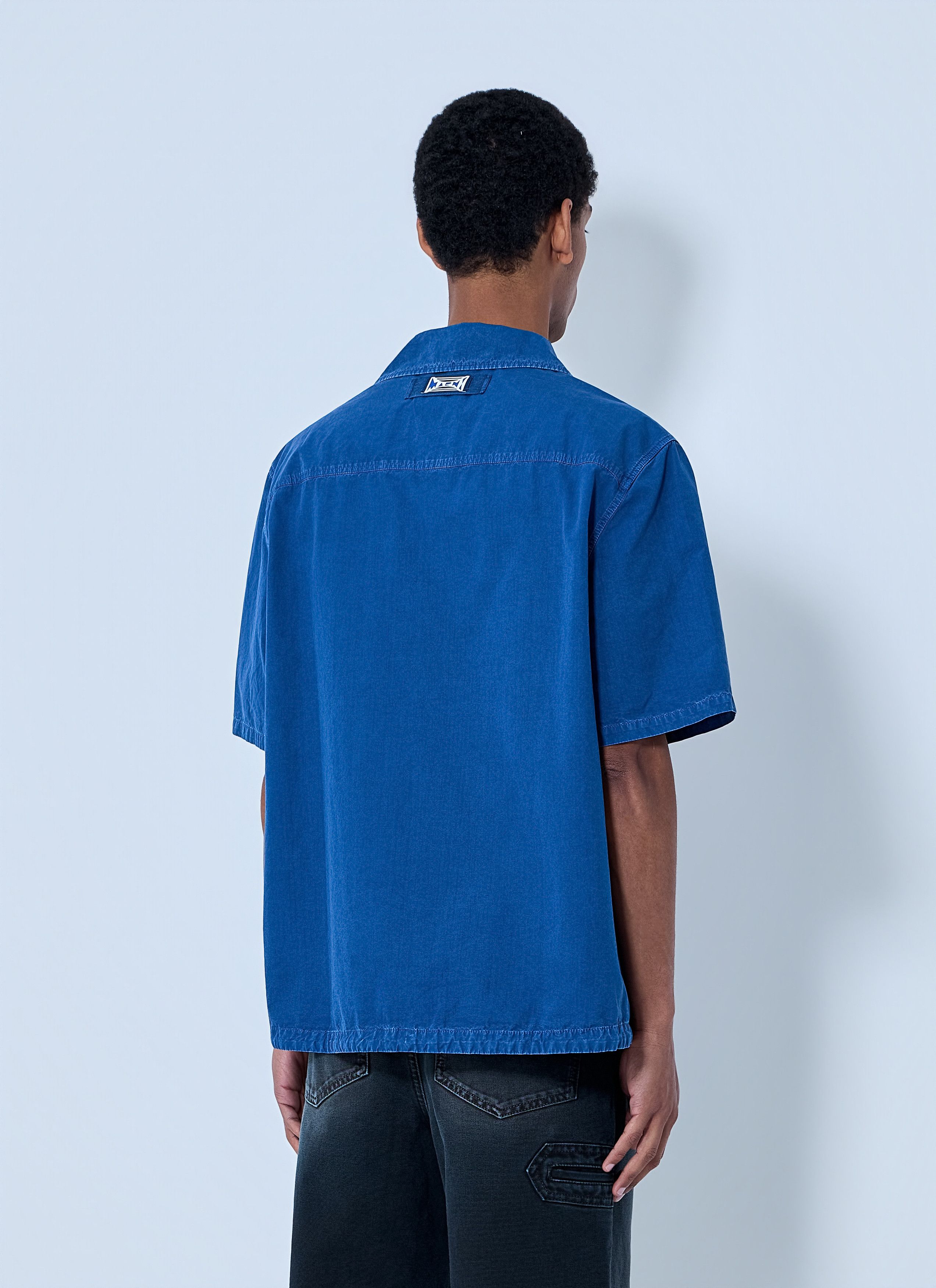 Marni Cotton Poplin Short-Sleeve Shirt Size US L / EU 52-54 / 3 - 4 Thumbnail