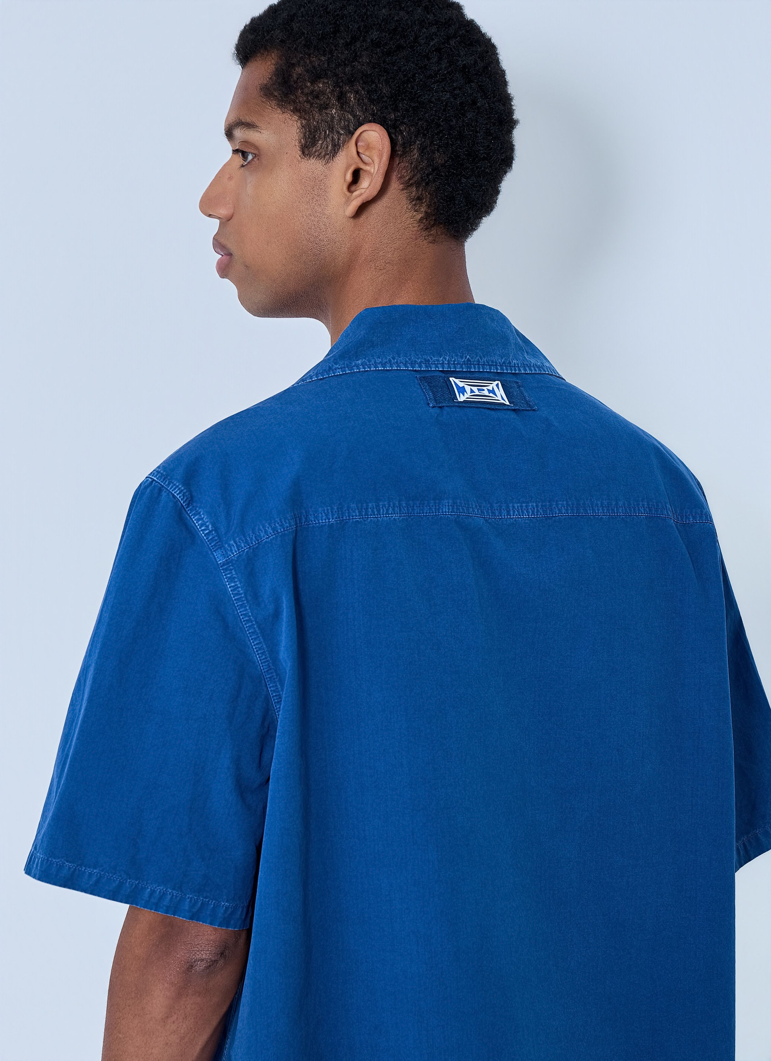 Marni Cotton Poplin Short-Sleeve Shirt Size US L / EU 52-54 / 3 - 6 Thumbnail