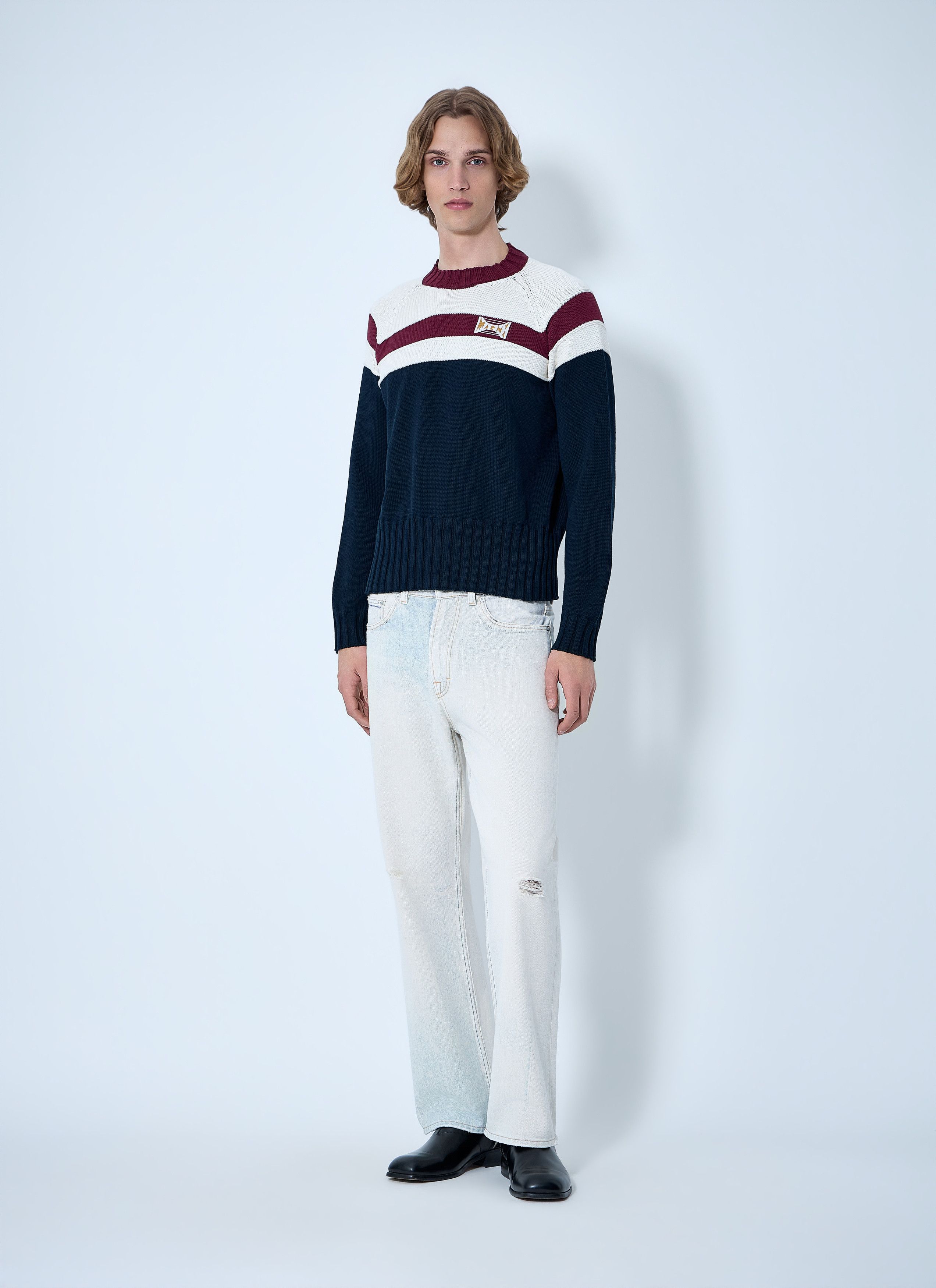 Marni Crew Neck Sweater Size US L / EU 52-54 / 3 - 2 Thumbnail