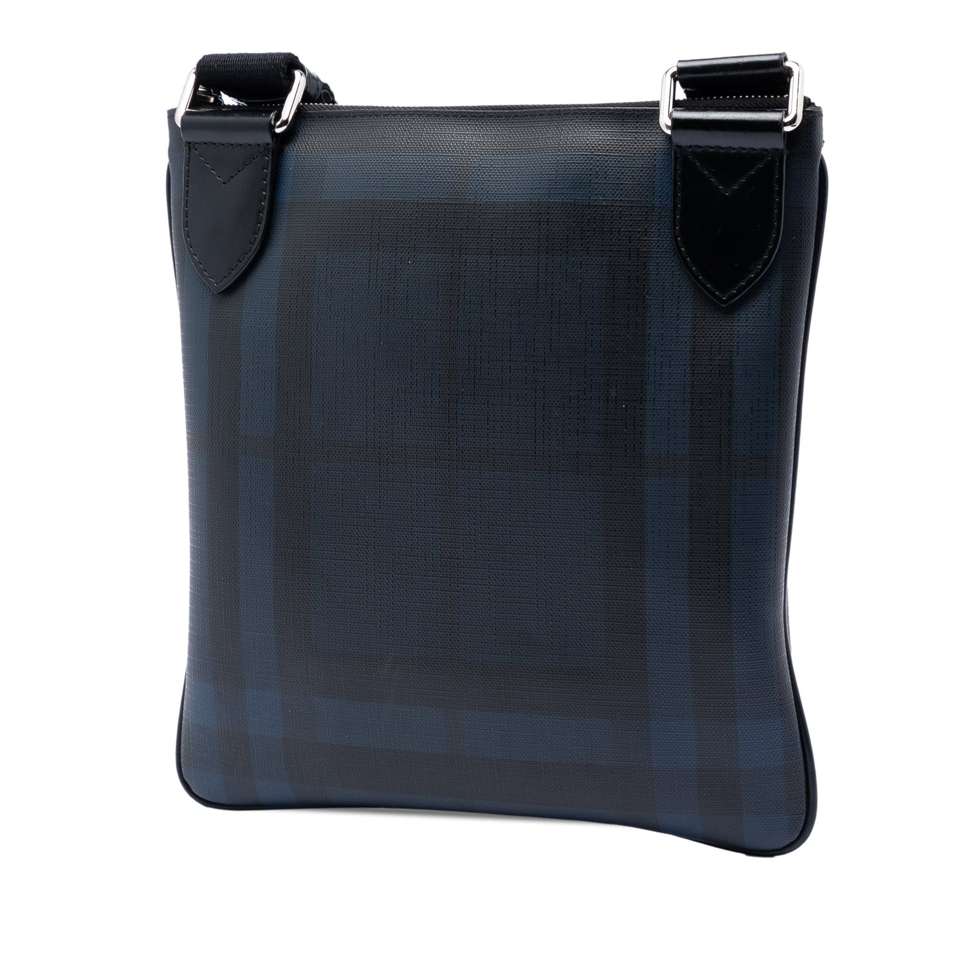 Burberry Smoke Check Coated Canvas Beckley Crossbody Size ONE SIZE - 2 Thumbnail