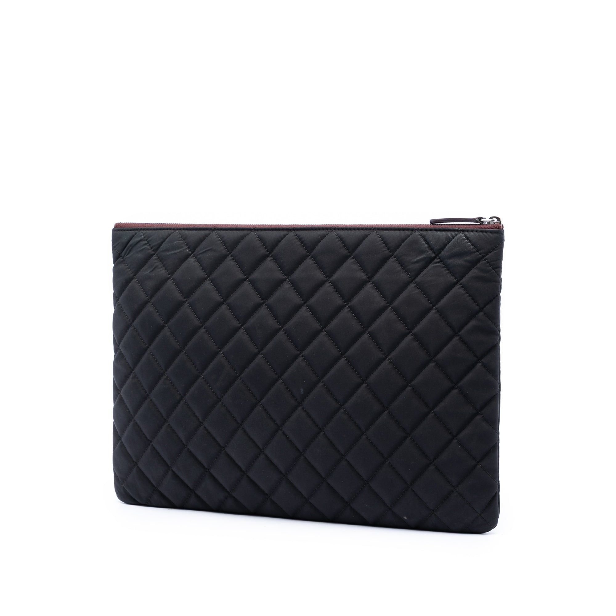 Chanel Large Quilted Nylon O Case Clutch Size ONE SIZE - 2 Thumbnail