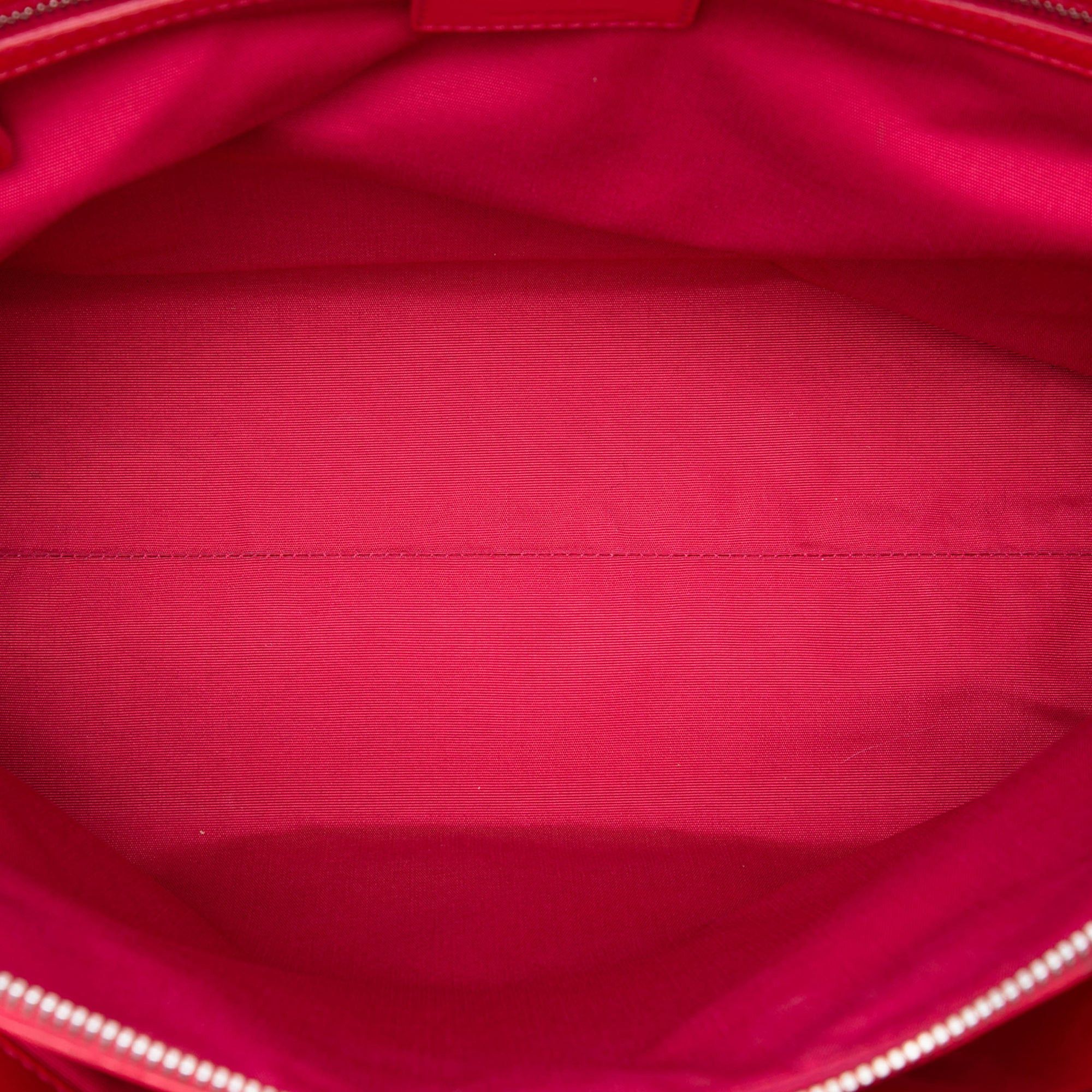 Dior Large Patent Cannage Lady Dior Soft Shopping Tote Size ONE SIZE - 4 Thumbnail