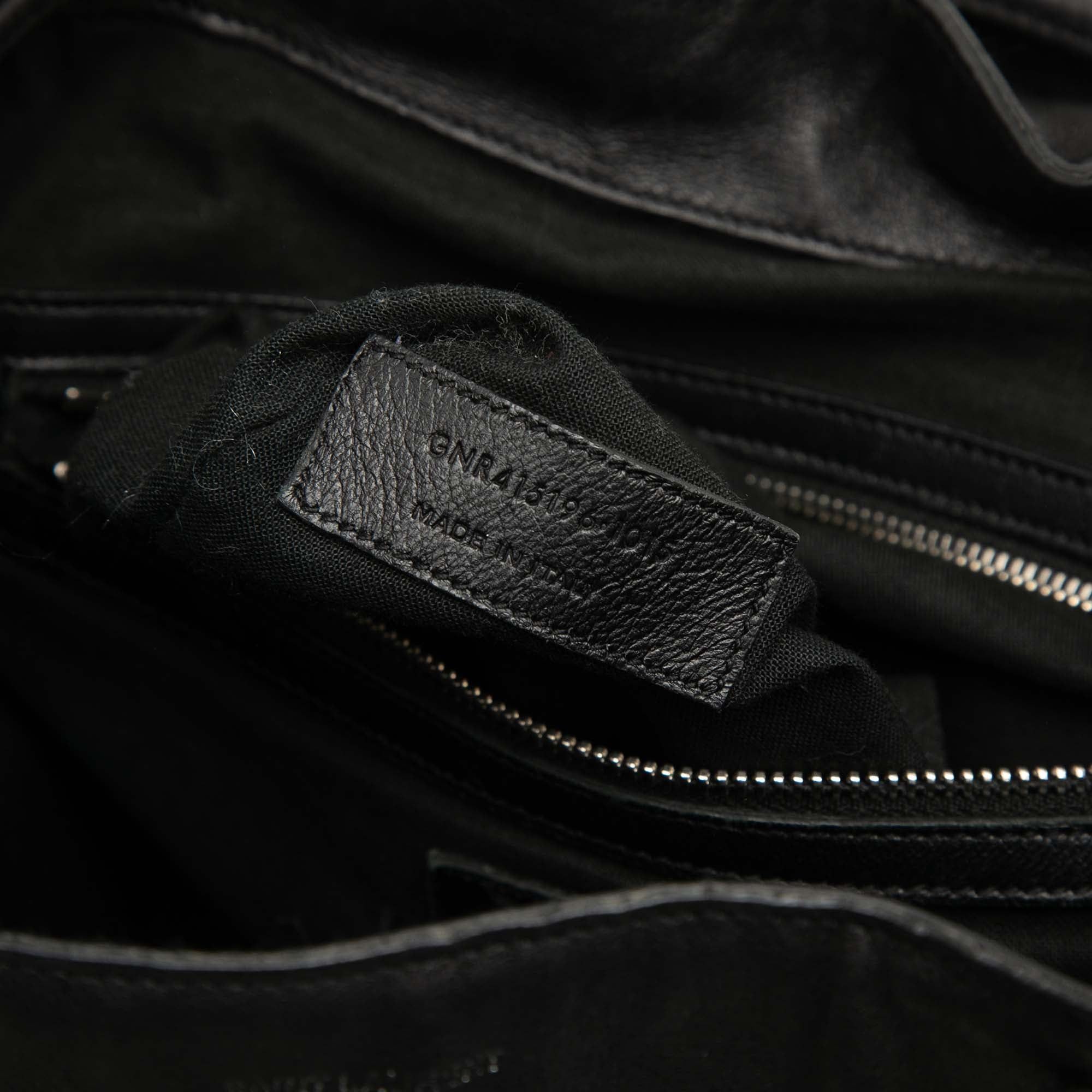 Saint Laurent Paris Calfskin Fringe Festival Backpack Size ONE SIZE - 6 Thumbnail