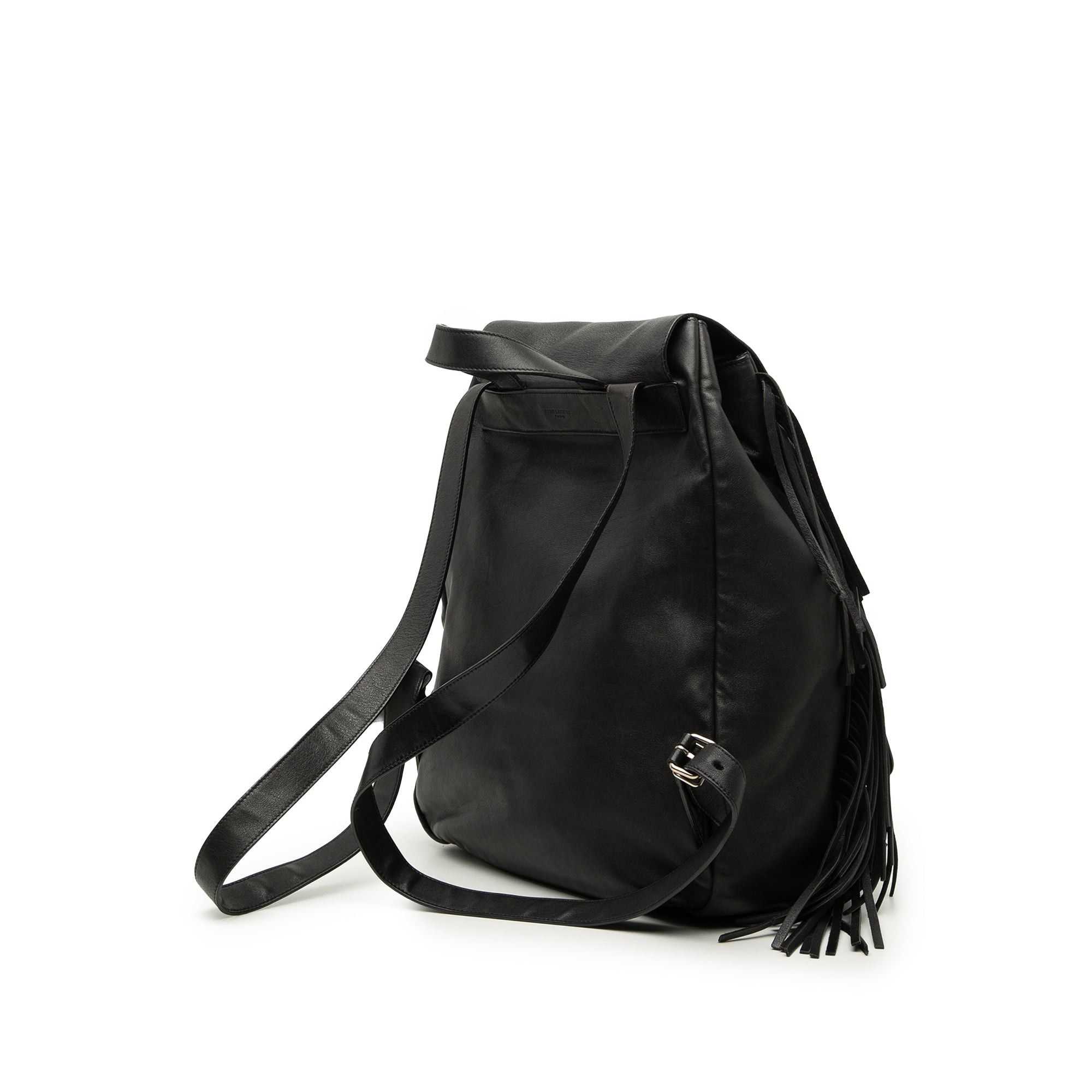 Saint Laurent Paris Calfskin Fringe Festival Backpack Size ONE SIZE - 2 Thumbnail