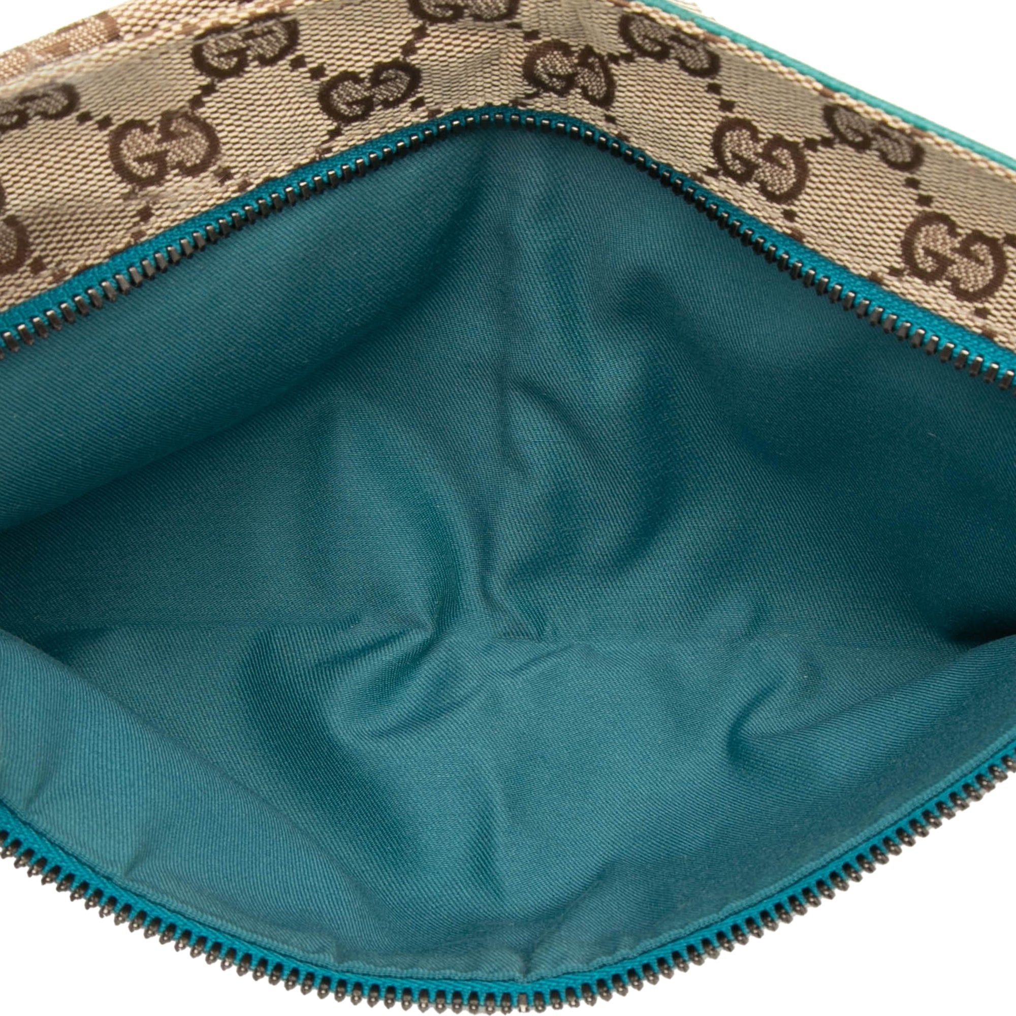 Gucci GG Canvas Web Double Pocket Belt Bag Size ONE SIZE - 4 Thumbnail