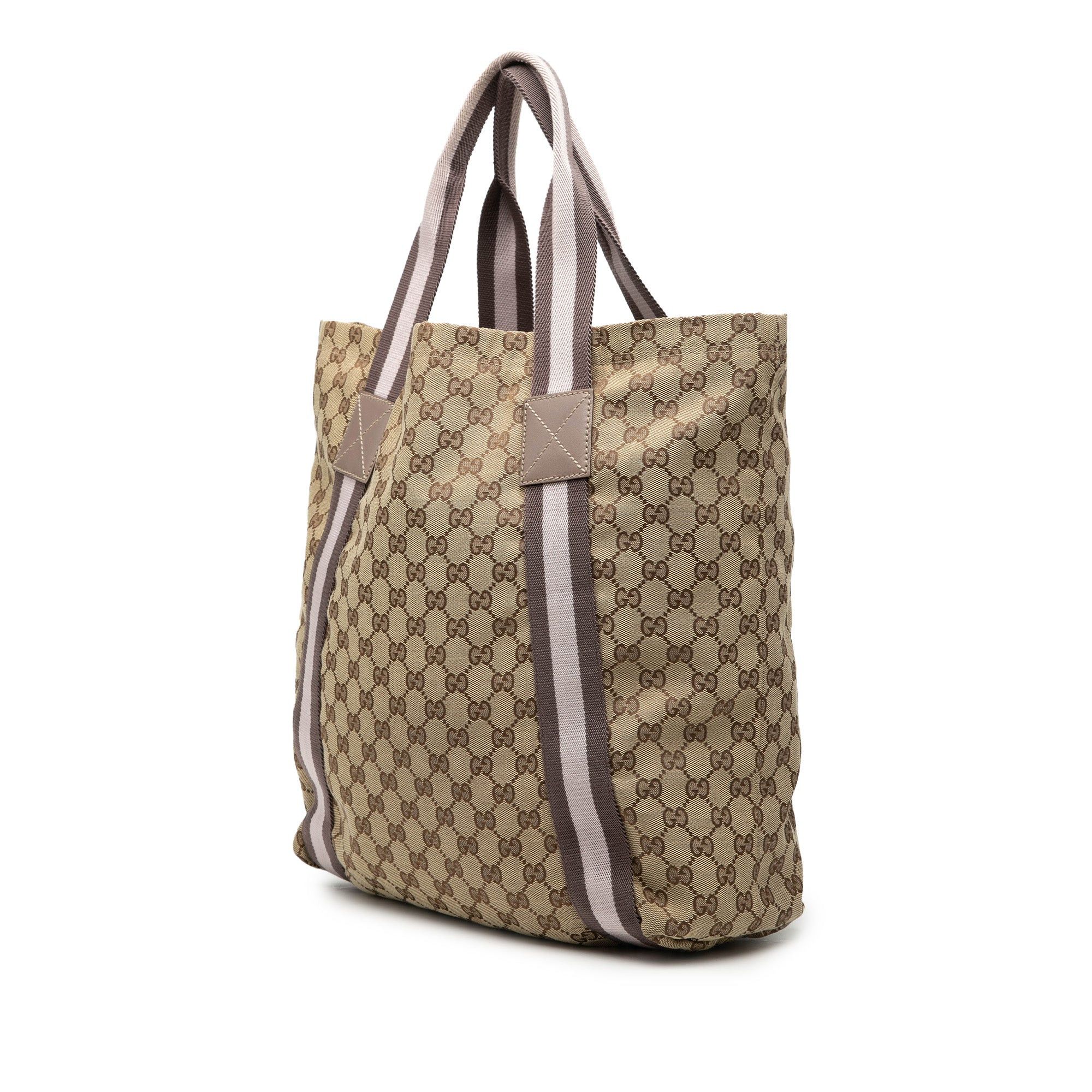 Gucci GG Canvas Web Tote Size ONE SIZE - 2 Thumbnail