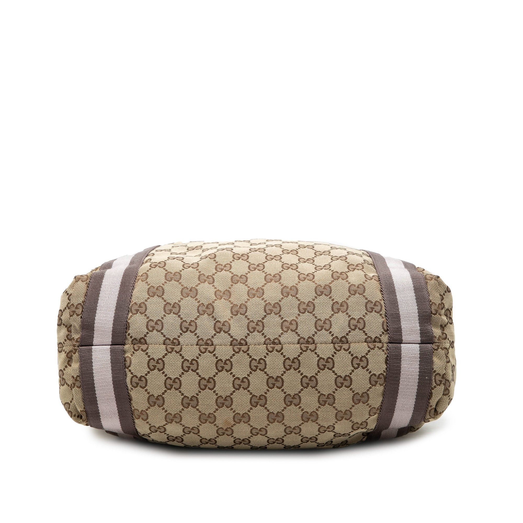 Gucci GG Canvas Web Tote Size ONE SIZE - 3 Thumbnail