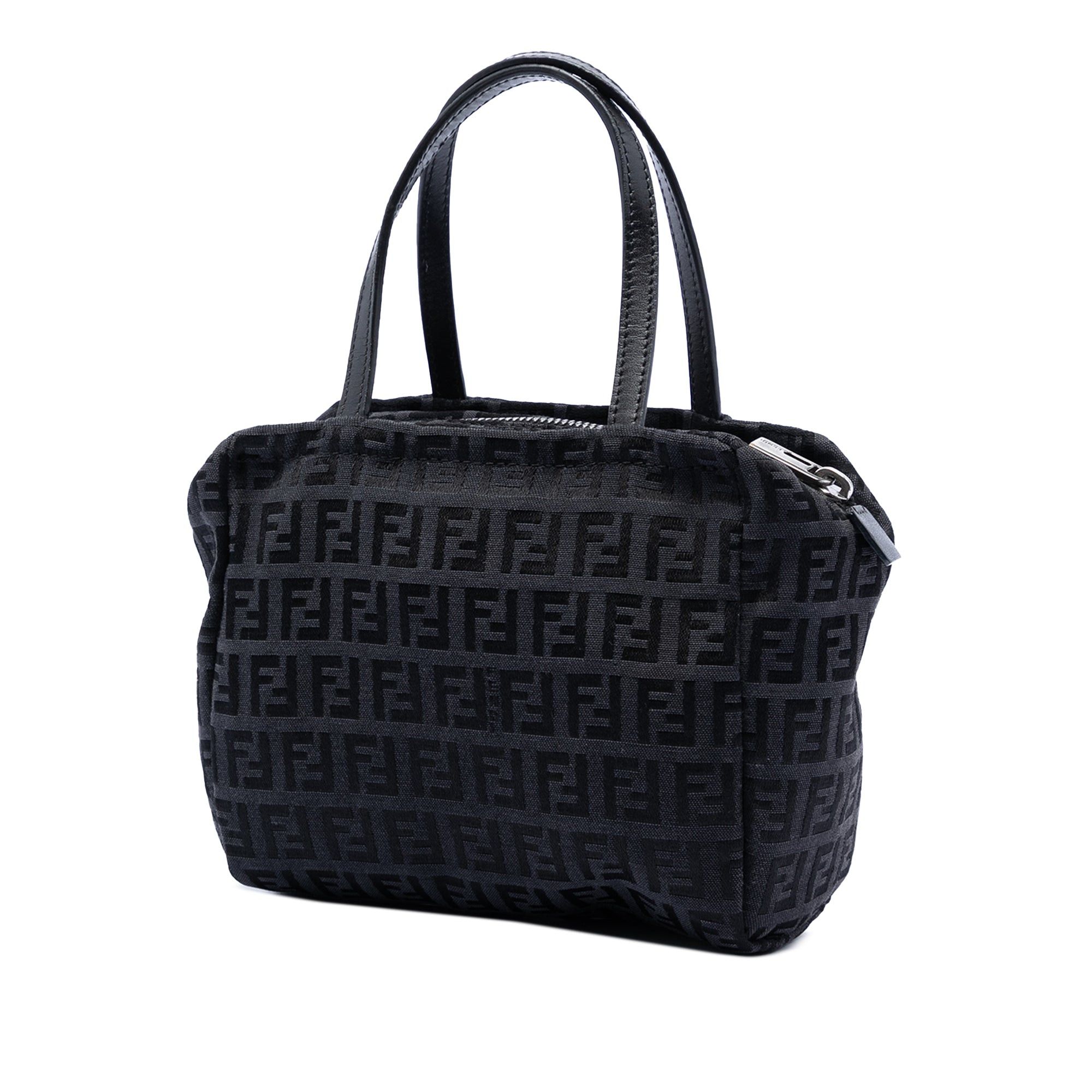 Fendi Zucchino Canvas Handbag Size ONE SIZE - 2 Thumbnail
