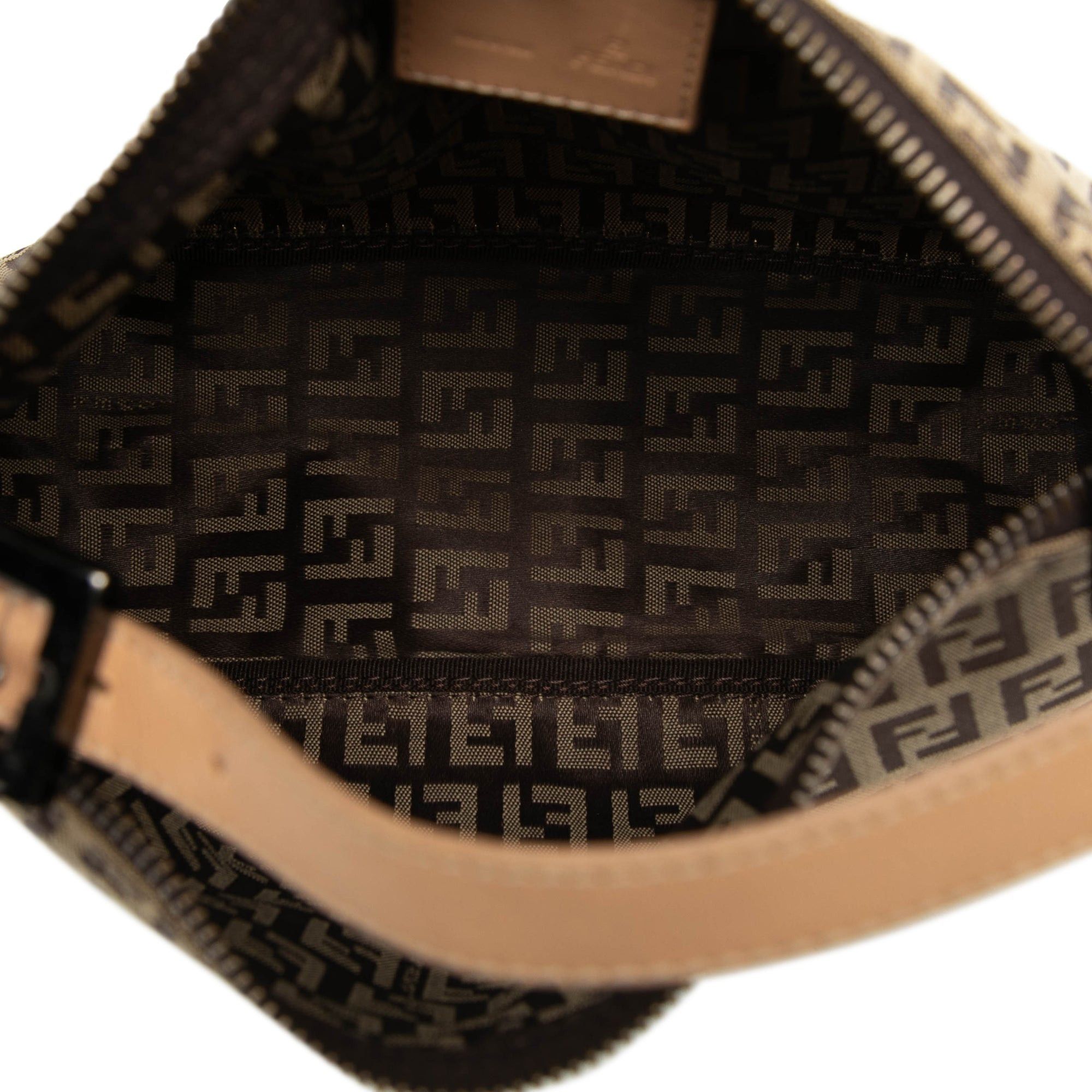 Fendi Zucchino Canvas Handbag Size ONE SIZE - 4 Thumbnail