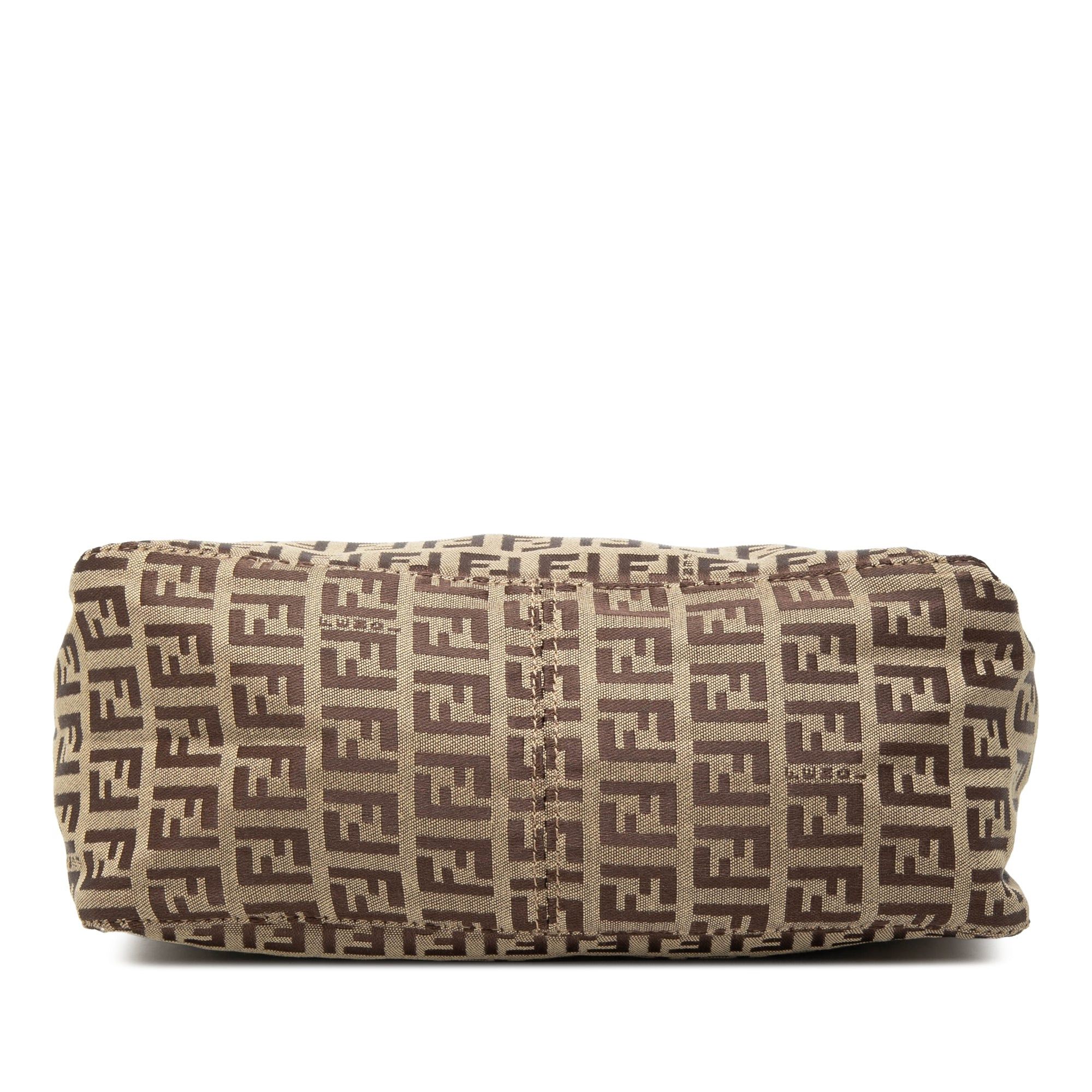 Fendi Zucchino Canvas Handbag Size ONE SIZE - 3 Thumbnail