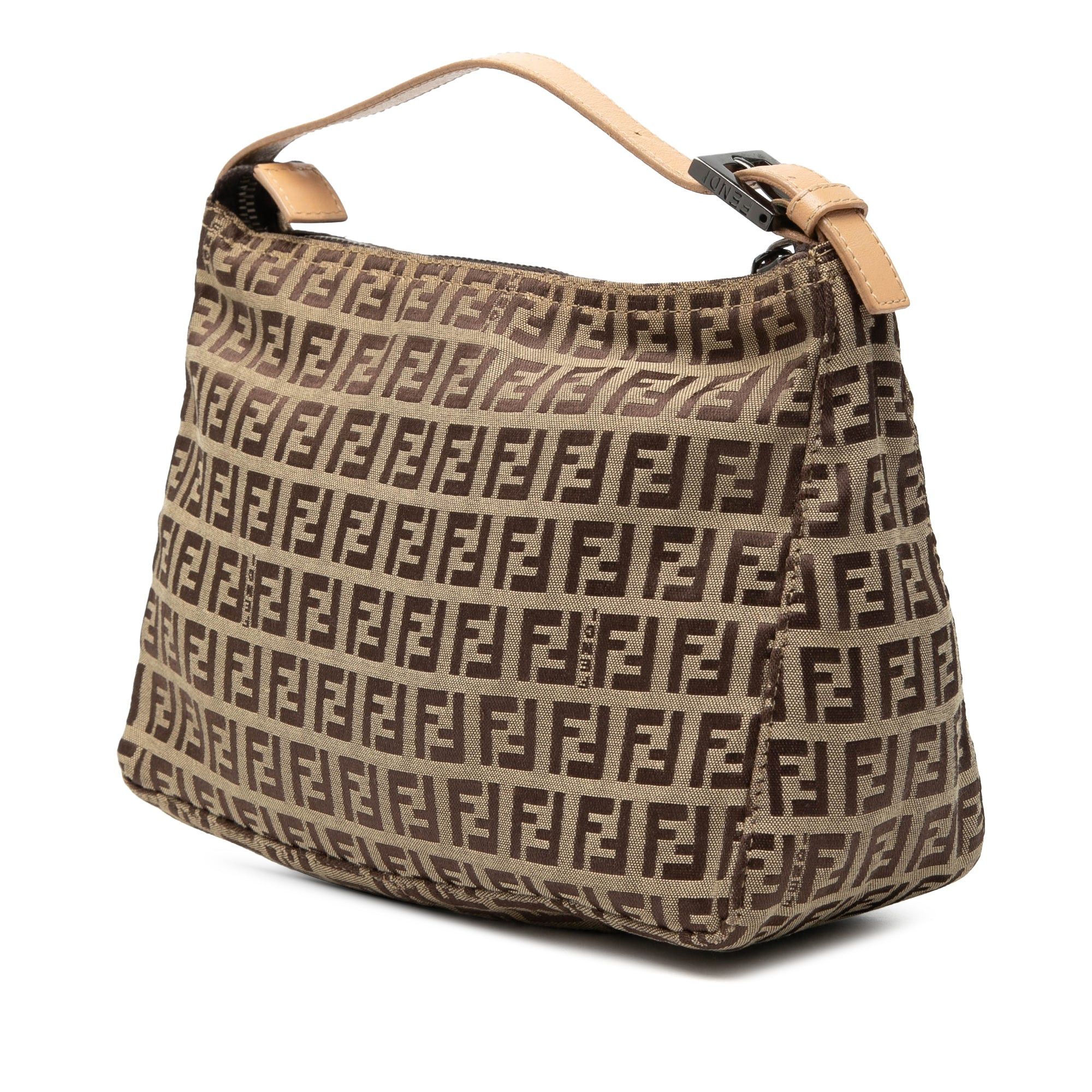Fendi Zucchino Canvas Handbag Size ONE SIZE - 2 Thumbnail