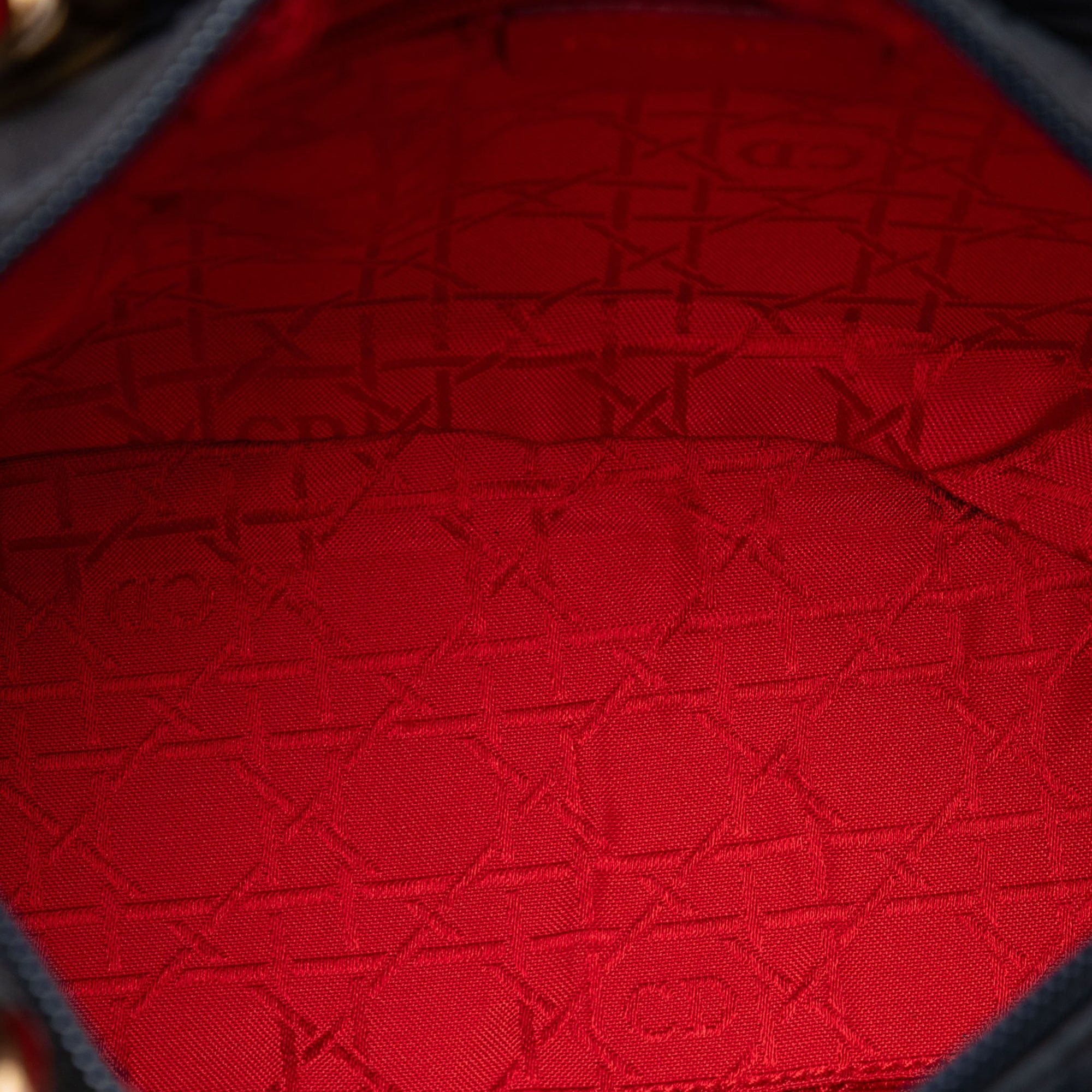 Dior Medium Nylon Microcannage Lady Dior Size ONE SIZE - 4 Thumbnail