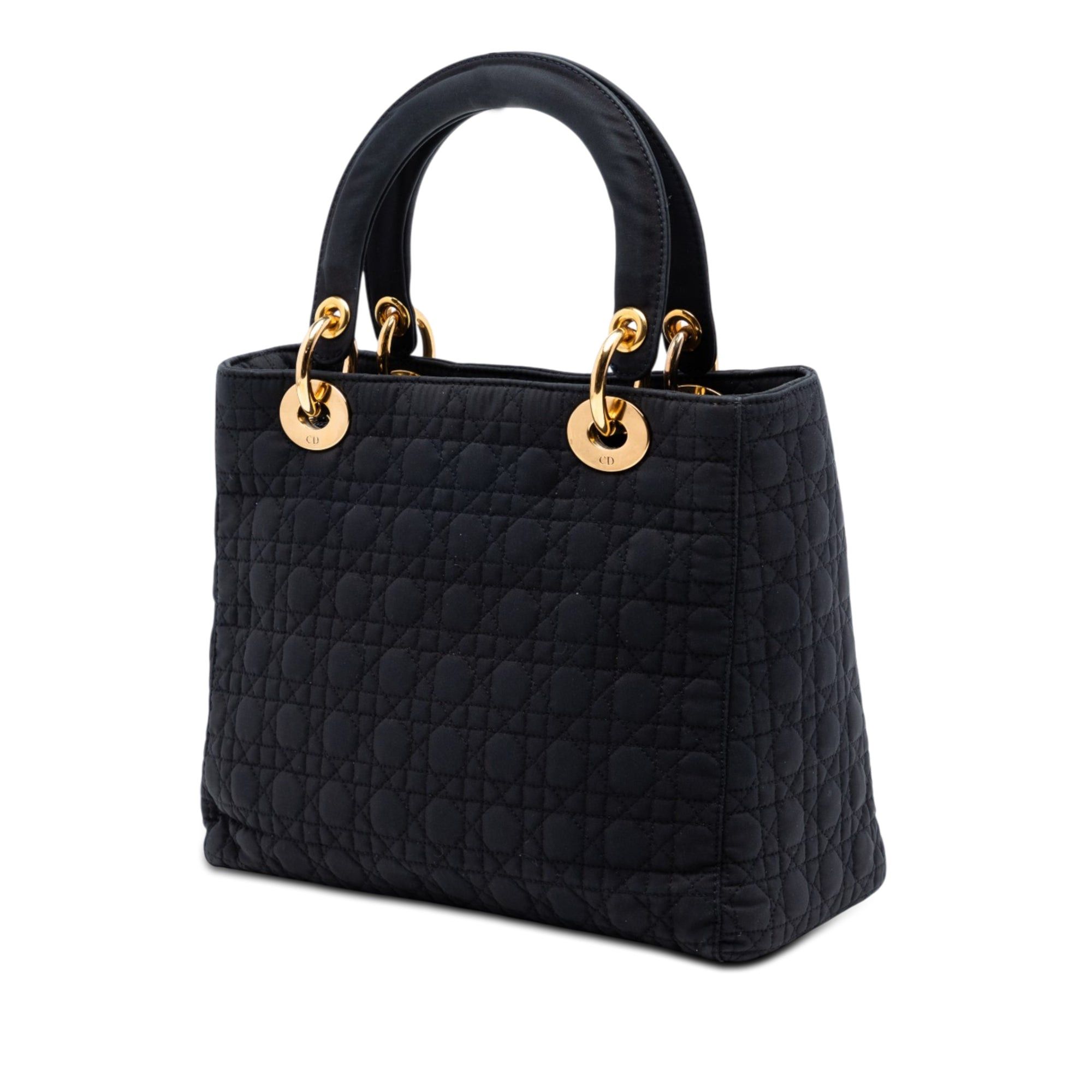 Dior Medium Nylon Microcannage Lady Dior Size ONE SIZE - 2 Thumbnail