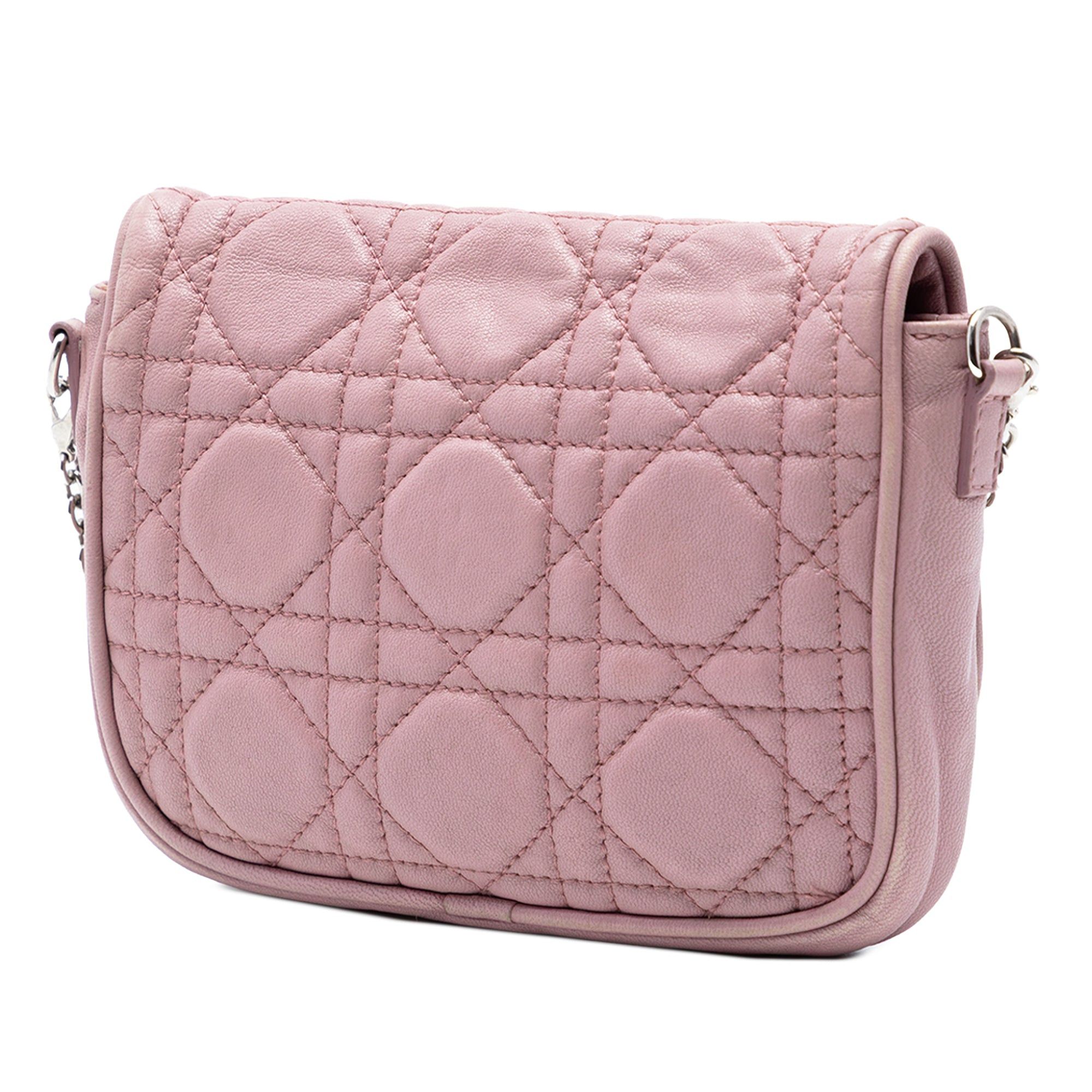 Dior Mini Lambskin Cannage Lady Dior Chain Crossbody Size ONE SIZE - 2 Thumbnail