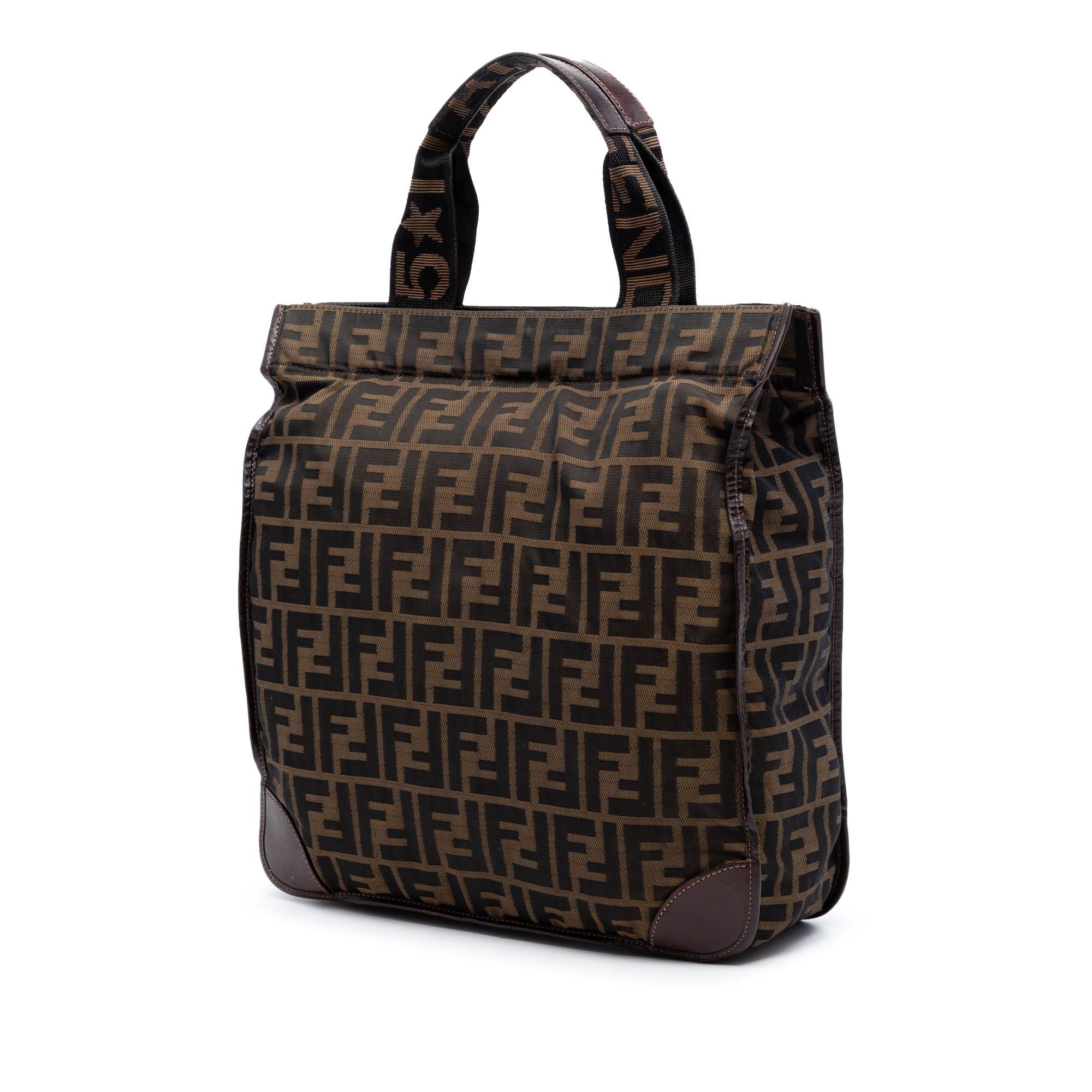 Fendi Zucca Canvas Shopping Tote Size ONE SIZE - 2 Thumbnail