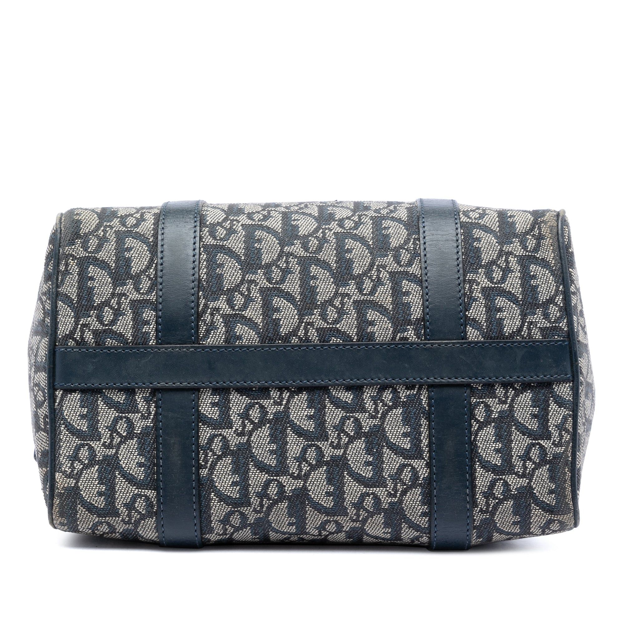 Dior Small Diorissimo Trotter Canvas Boston Bag Size ONE SIZE - 3 Thumbnail