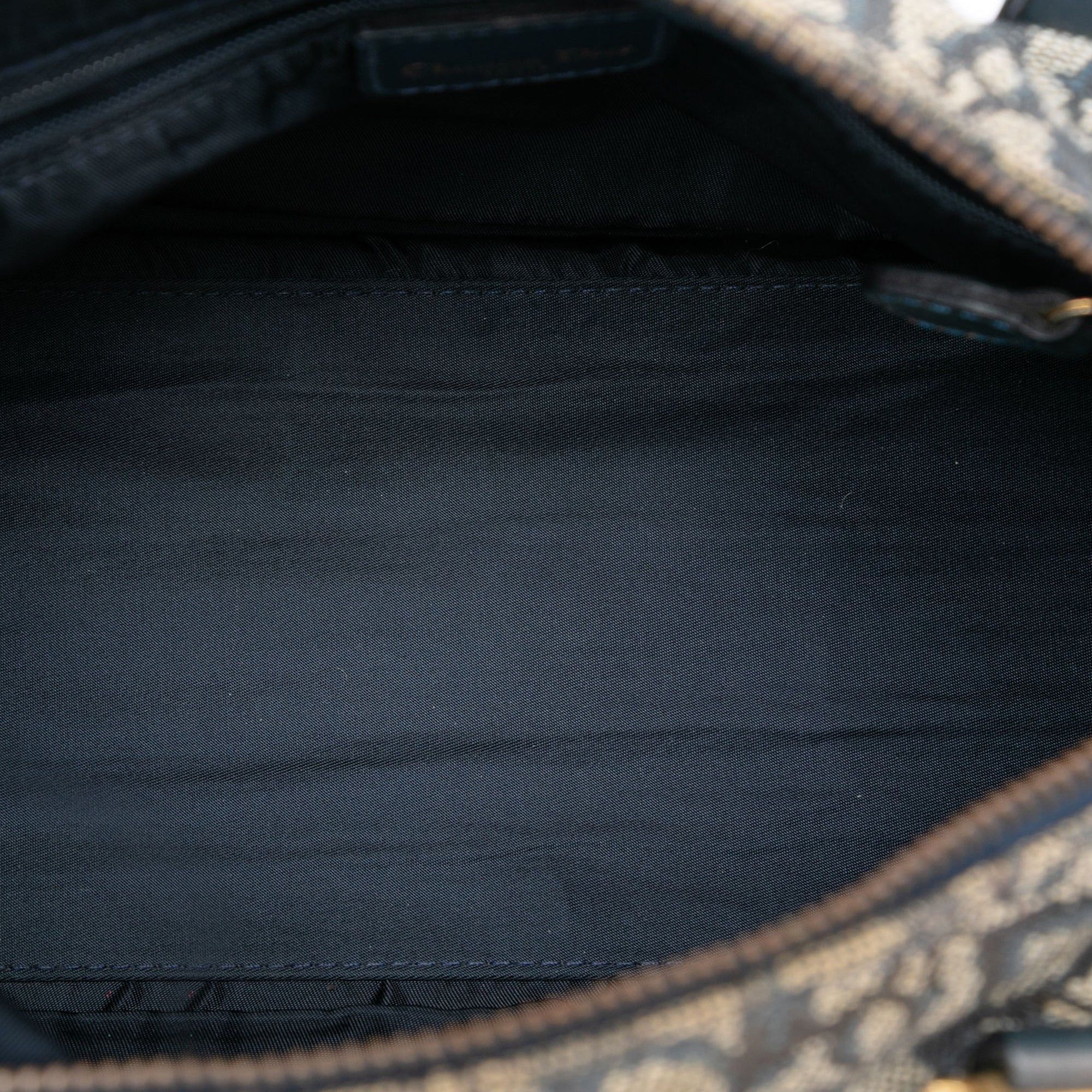 Dior Small Diorissimo Trotter Canvas Boston Bag Size ONE SIZE - 4 Thumbnail