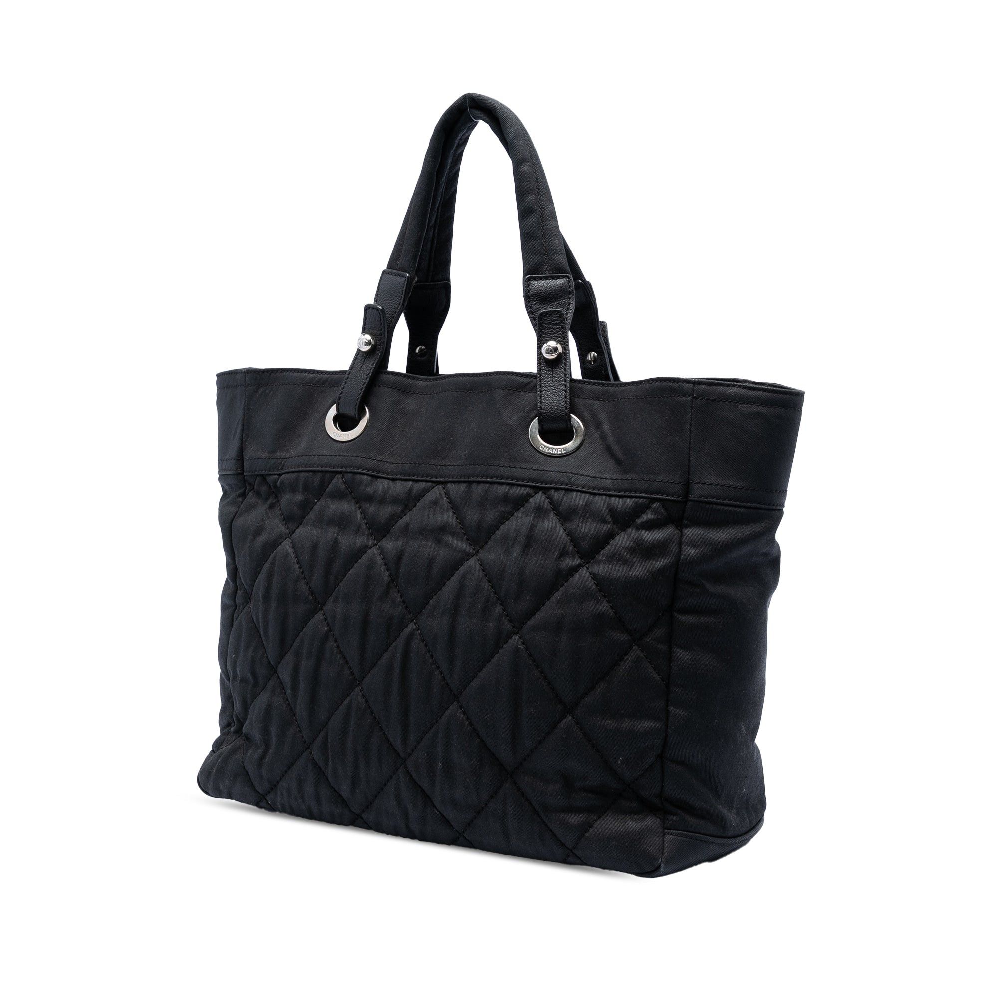 Chanel Medium Quilted Nylon Paris Biarritz Tote Size ONE SIZE - 2 Thumbnail