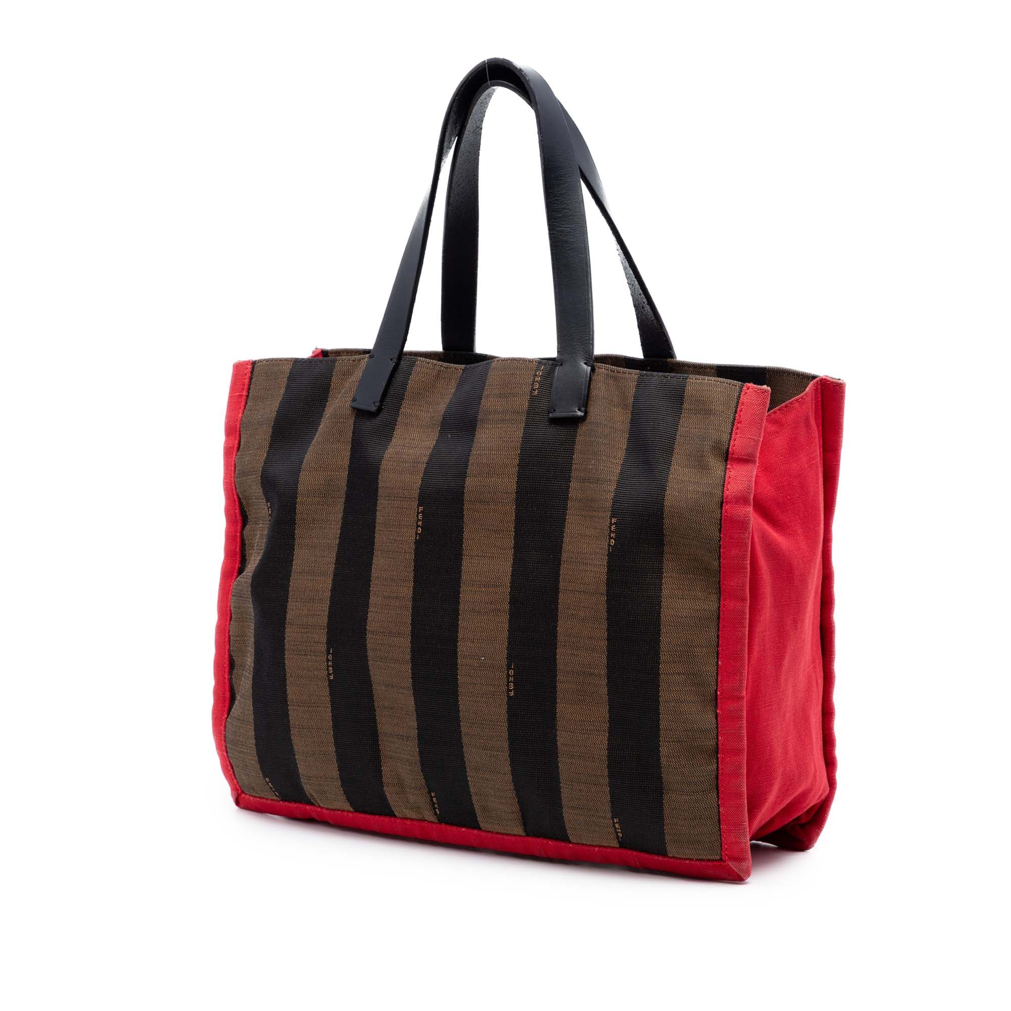 Fendi Pequin Canvas Simply Shopping Tote Size ONE SIZE - 2 Thumbnail
