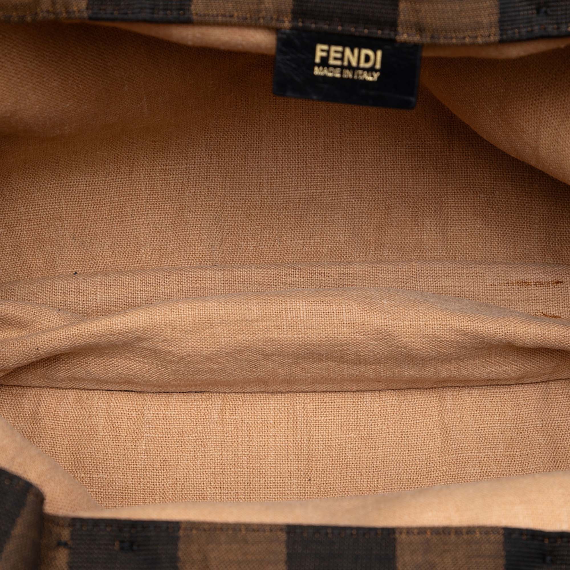 Fendi Pequin Canvas Simply Shopping Tote Size ONE SIZE - 4 Thumbnail