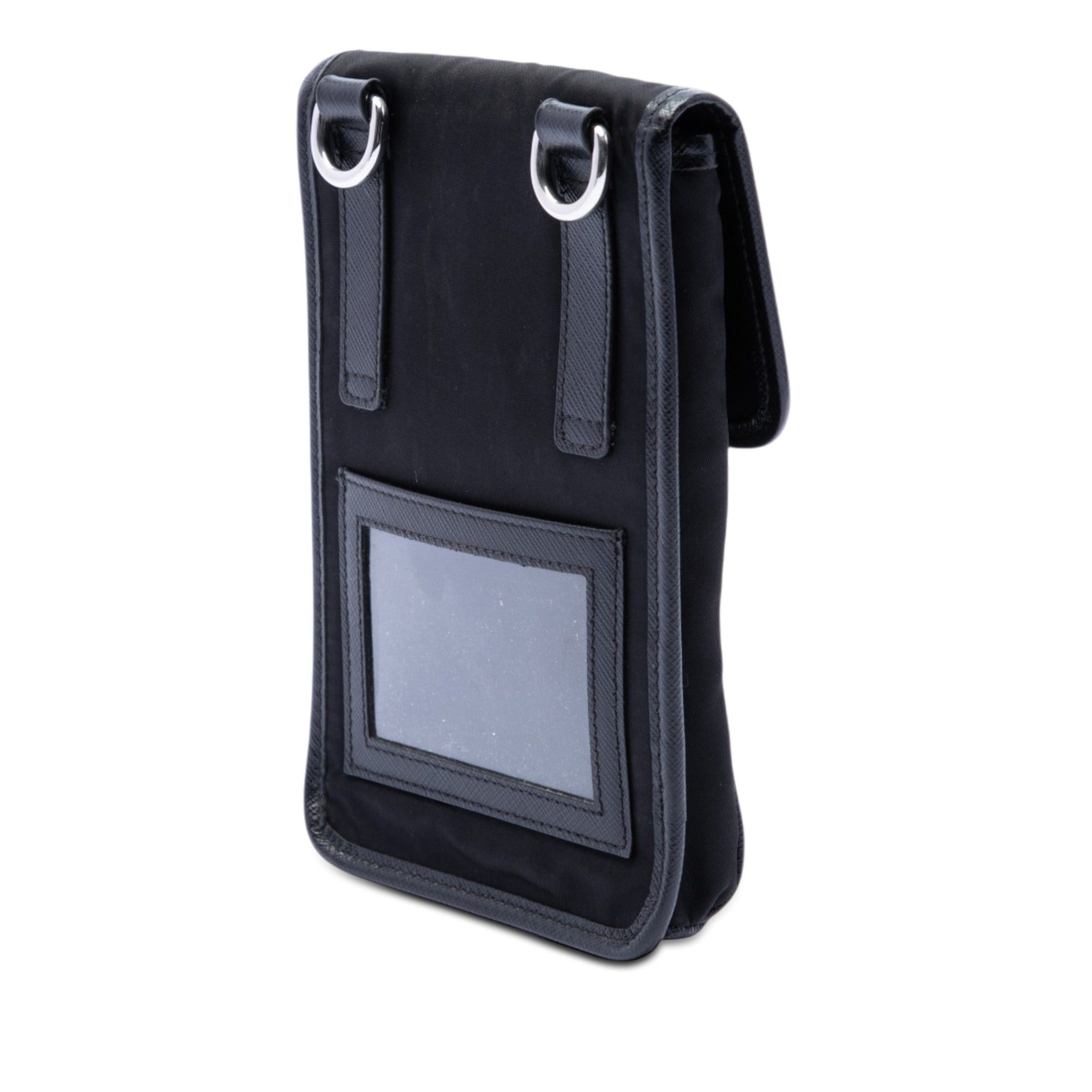 Prada Saffiano Trimmed Re Nylon Phone Case Size ONE SIZE - 2 Thumbnail