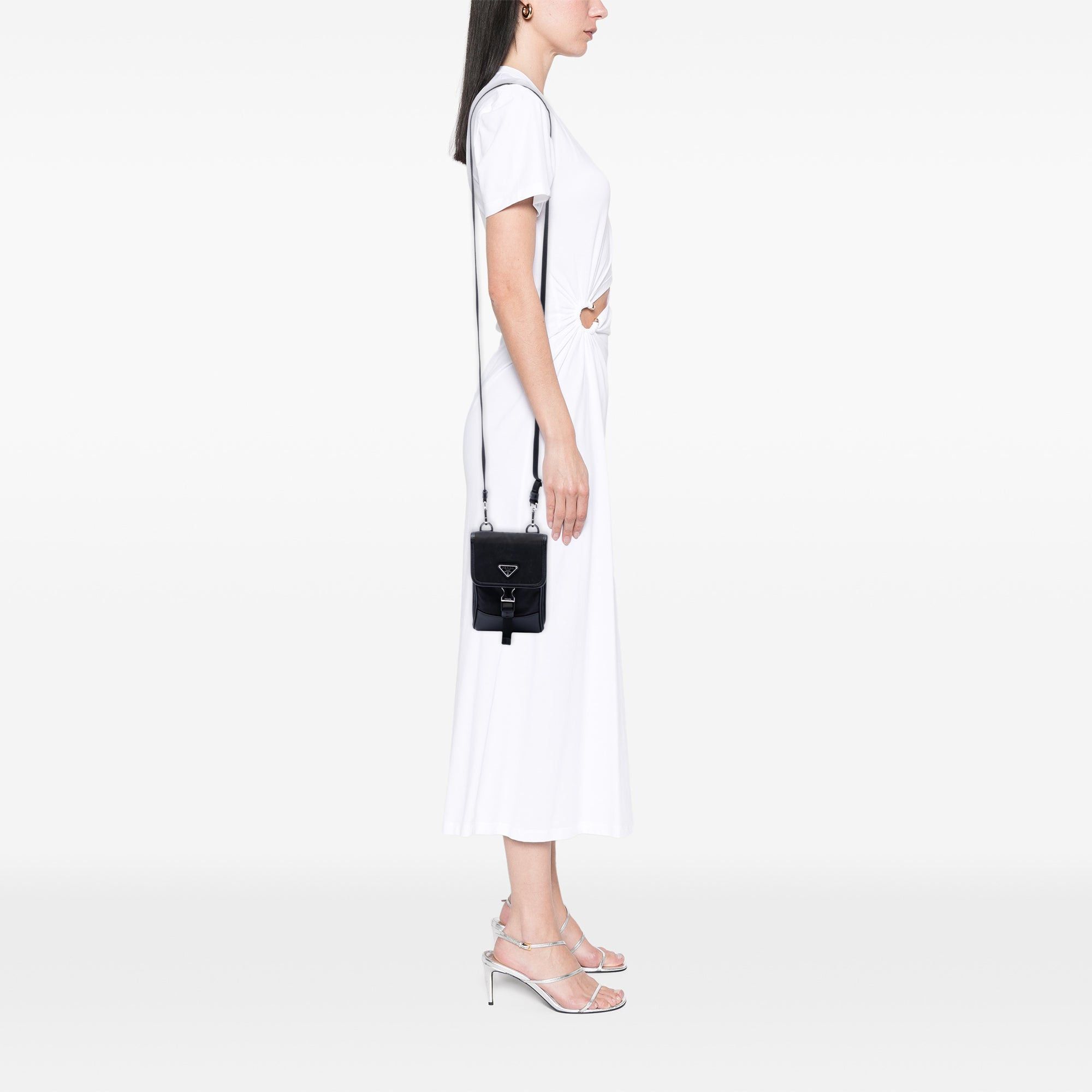 Prada Saffiano Trimmed Re Nylon Phone Case Size ONE SIZE - 6 Thumbnail