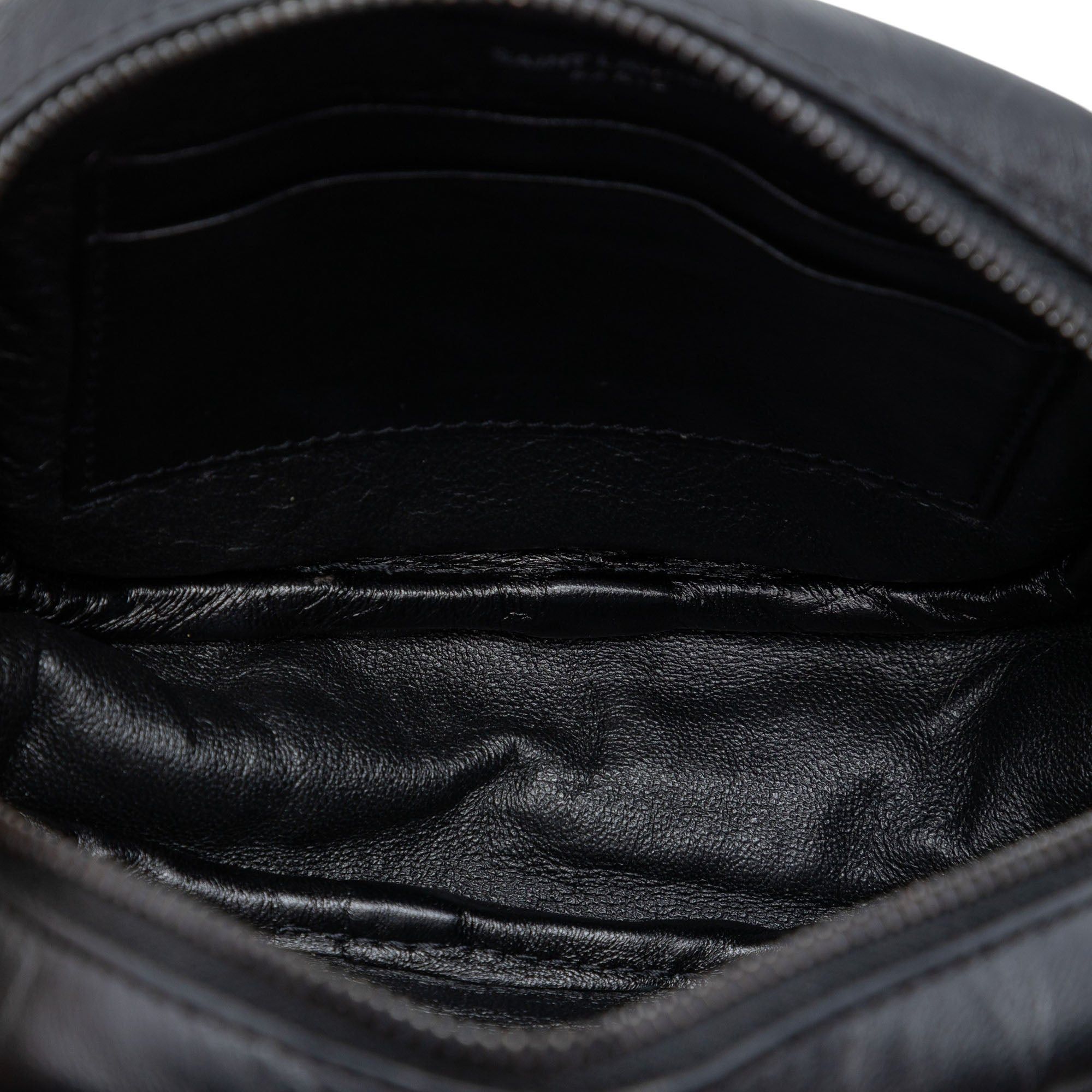 Saint Laurent Paris Mini Croc Embossed Leather Blogger Camera Bag Size ONE SIZE - 4 Thumbnail