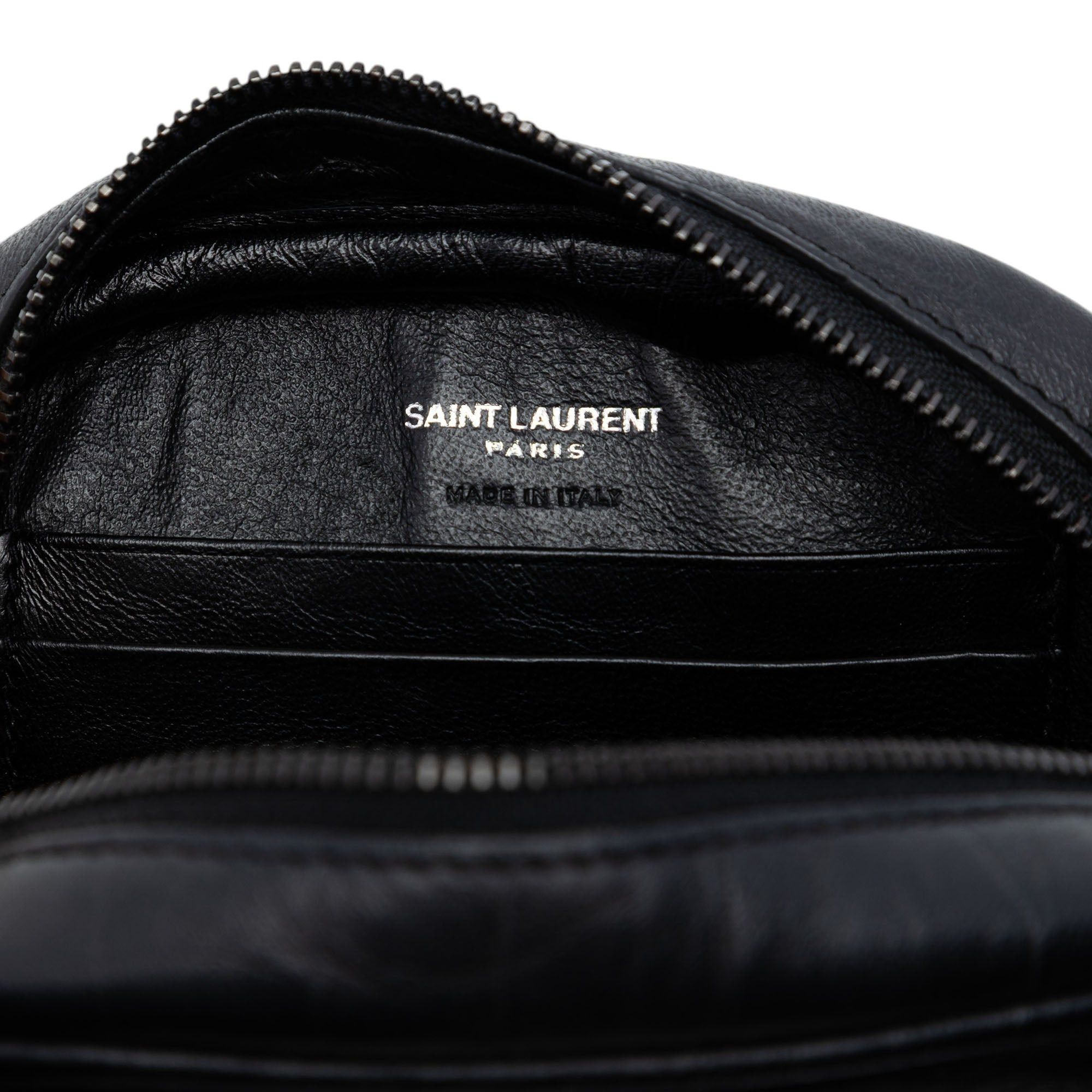 Saint Laurent Paris Mini Croc Embossed Leather Blogger Camera Bag Size ONE SIZE - 5 Thumbnail