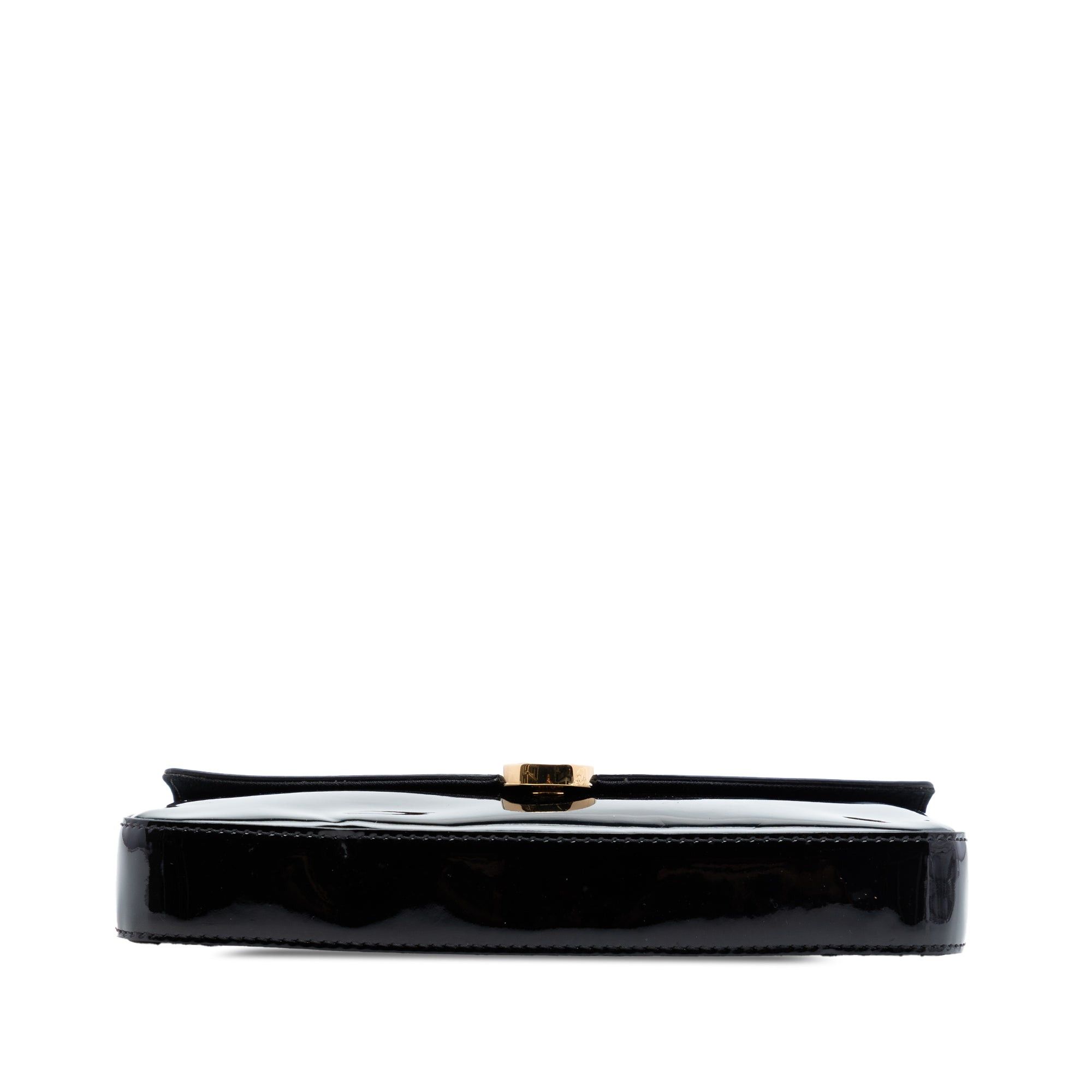 Fendi Patent F Is Fendi Envelope Wallet On Chain Size ONE SIZE - 3 Thumbnail