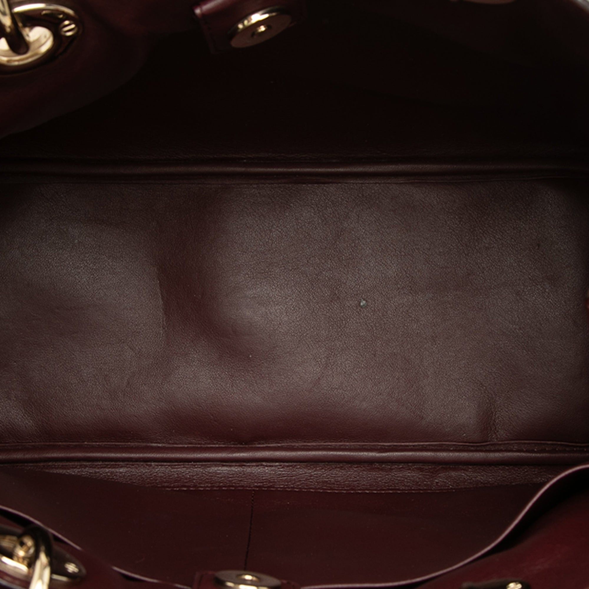 Dior Medium Pebbled Calfskin Diorissimo Satchel Size ONE SIZE - 4 Thumbnail