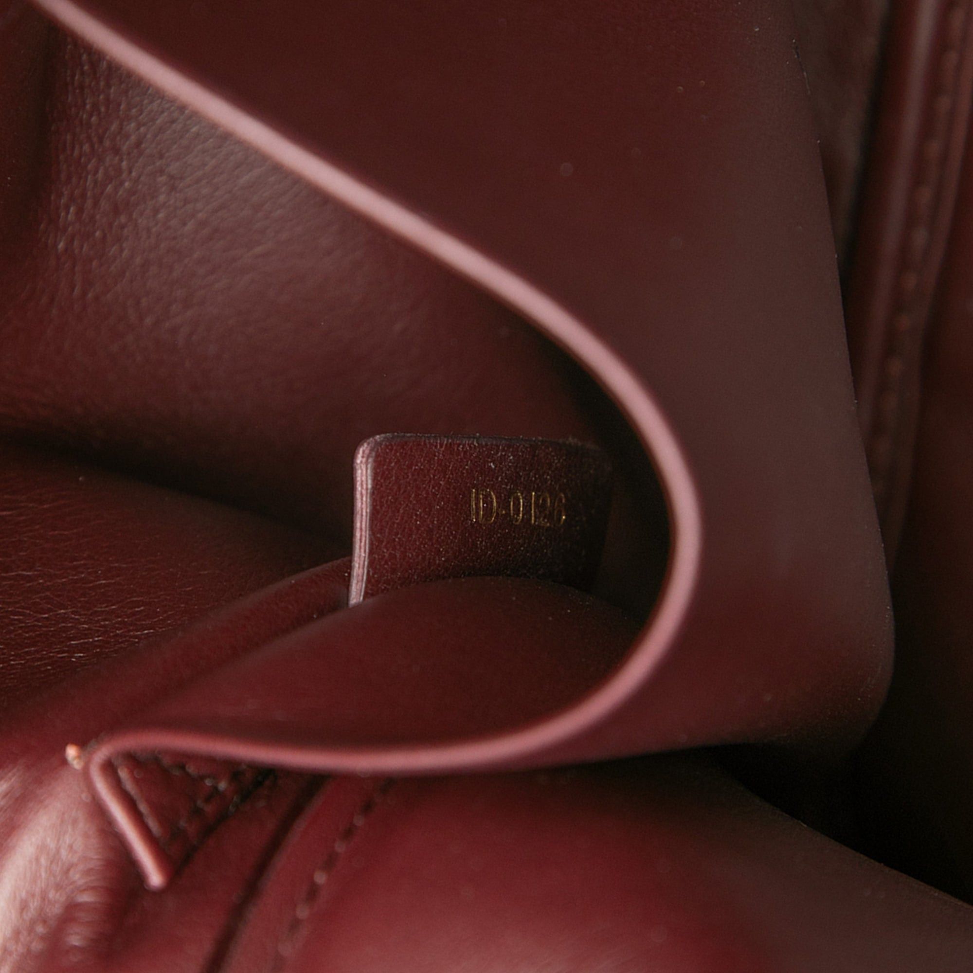 Dior Medium Pebbled Calfskin Diorissimo Satchel Size ONE SIZE - 6 Thumbnail