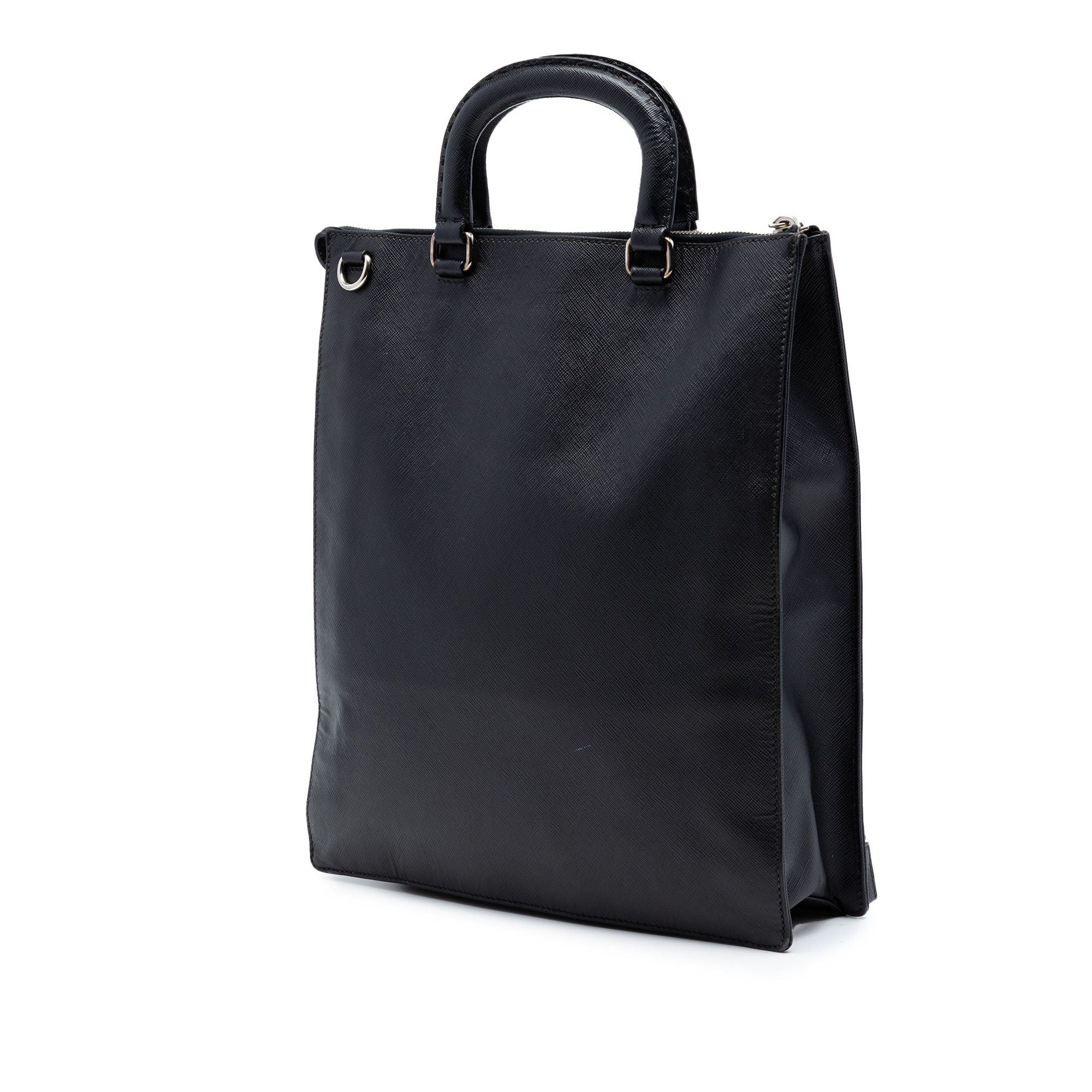 Prada Saffiano Lux Front Pocket Convertible Tote Size ONE SIZE - 2 Thumbnail