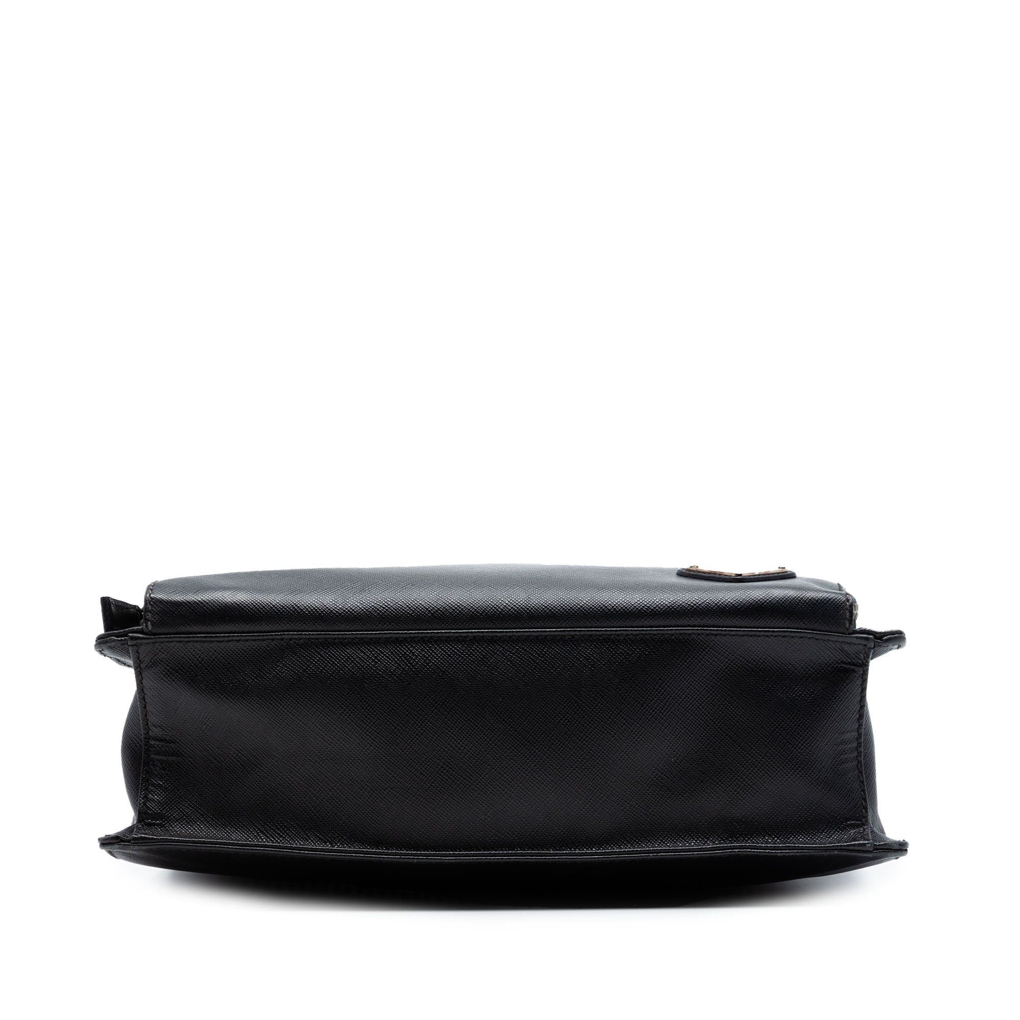 Prada Saffiano Lux Front Pocket Convertible Tote Size ONE SIZE - 3 Thumbnail