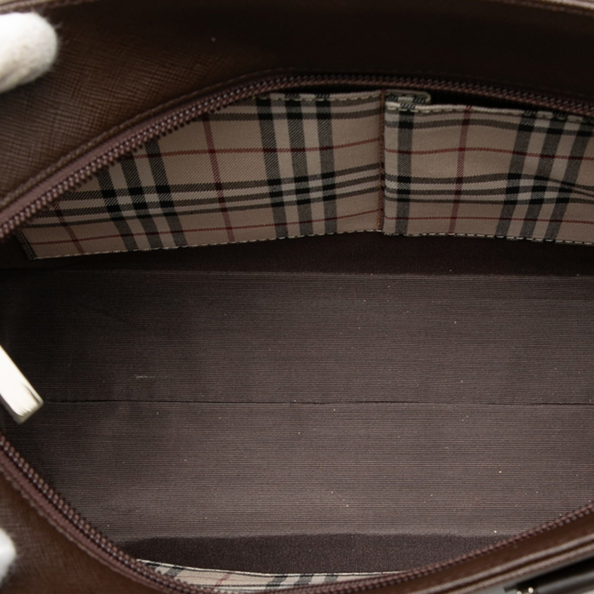 Burberry Leather Tote Size ONE SIZE - 4 Thumbnail