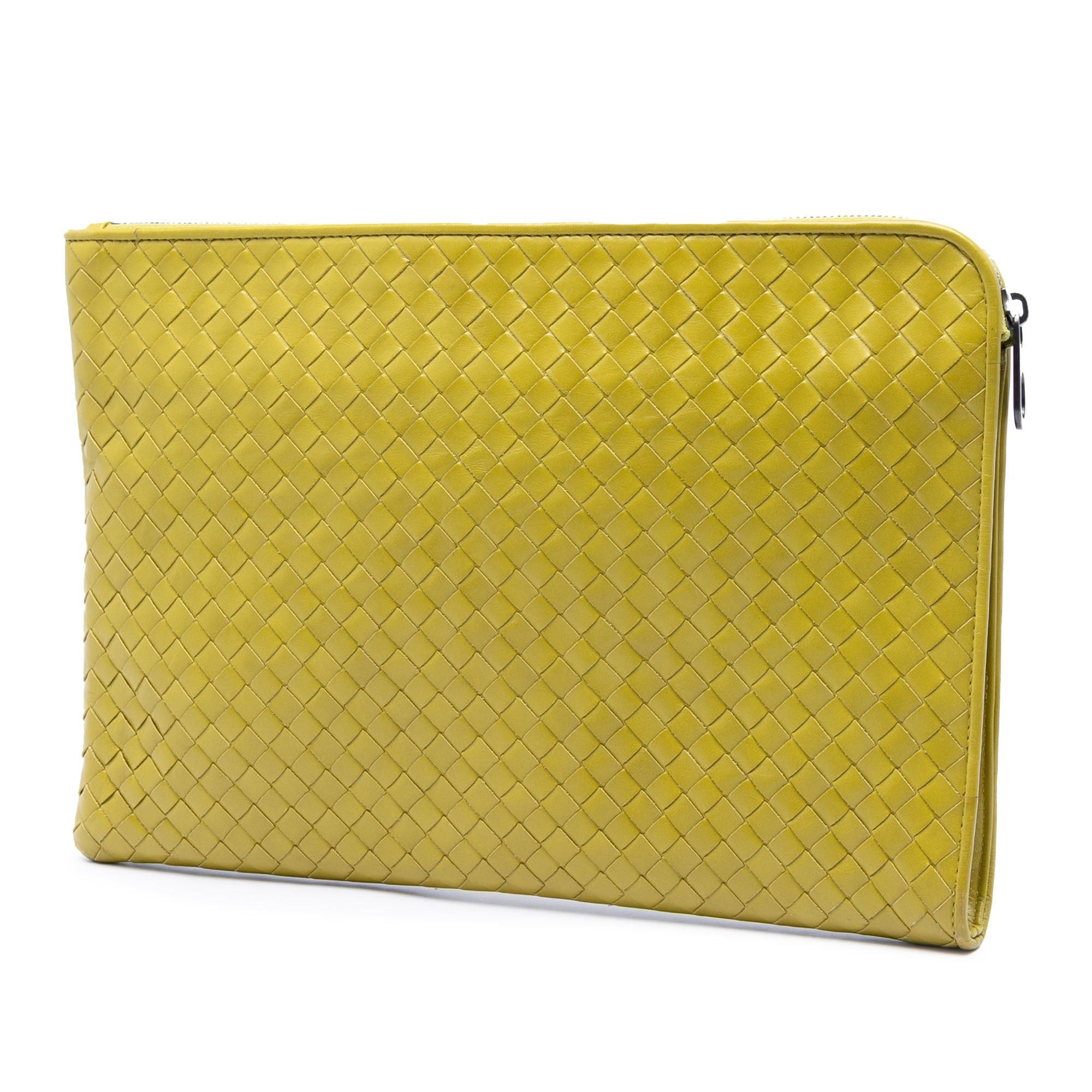 Bottega Veneta Large Nappa Intrecciato Zip Pouch Size ONE SIZE - 2 Thumbnail